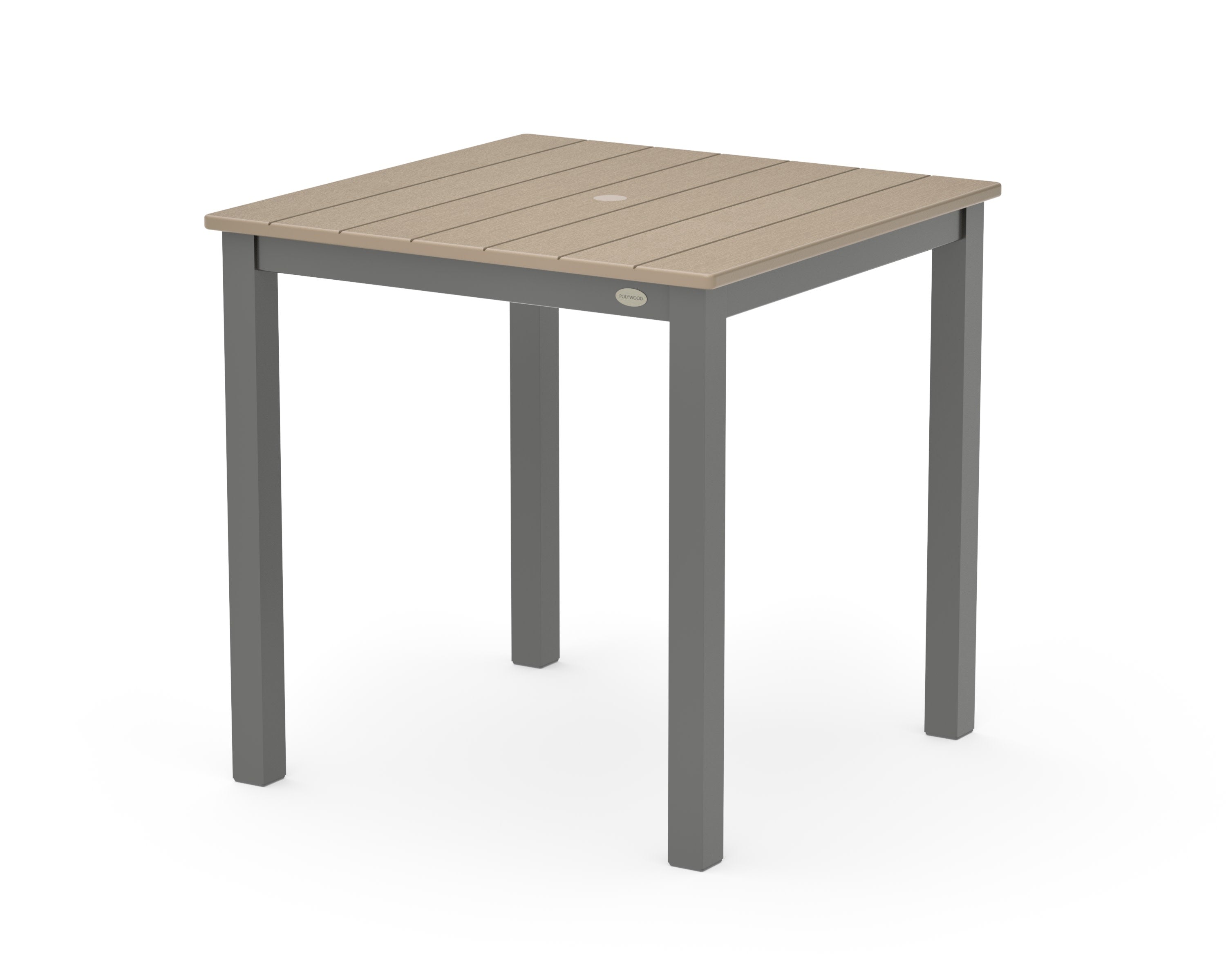 Main Street 30 x 30 Dining Table in Charcoal / Vintage Sahara
