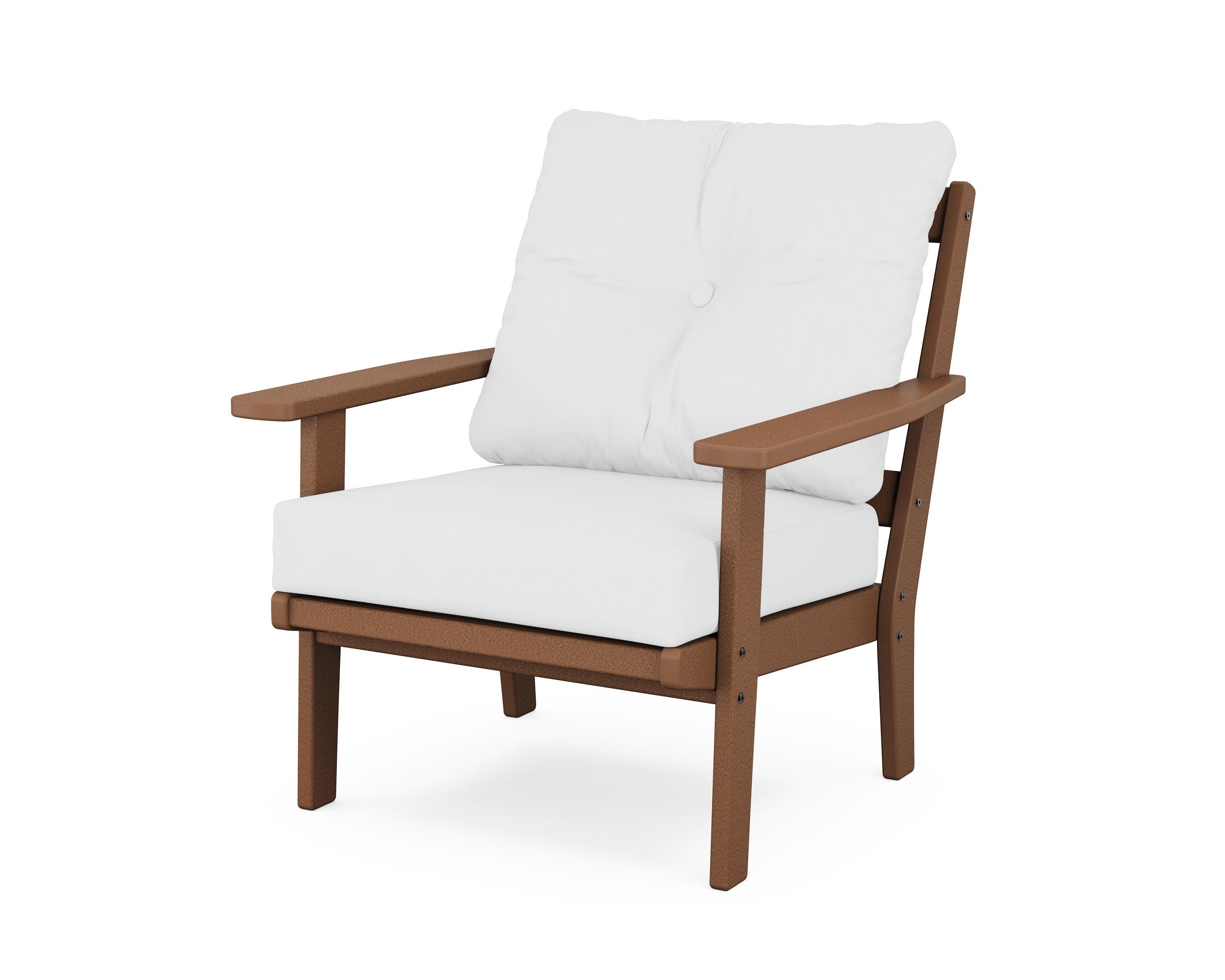 Oxford Deep Seating Chair in Teak / Natural