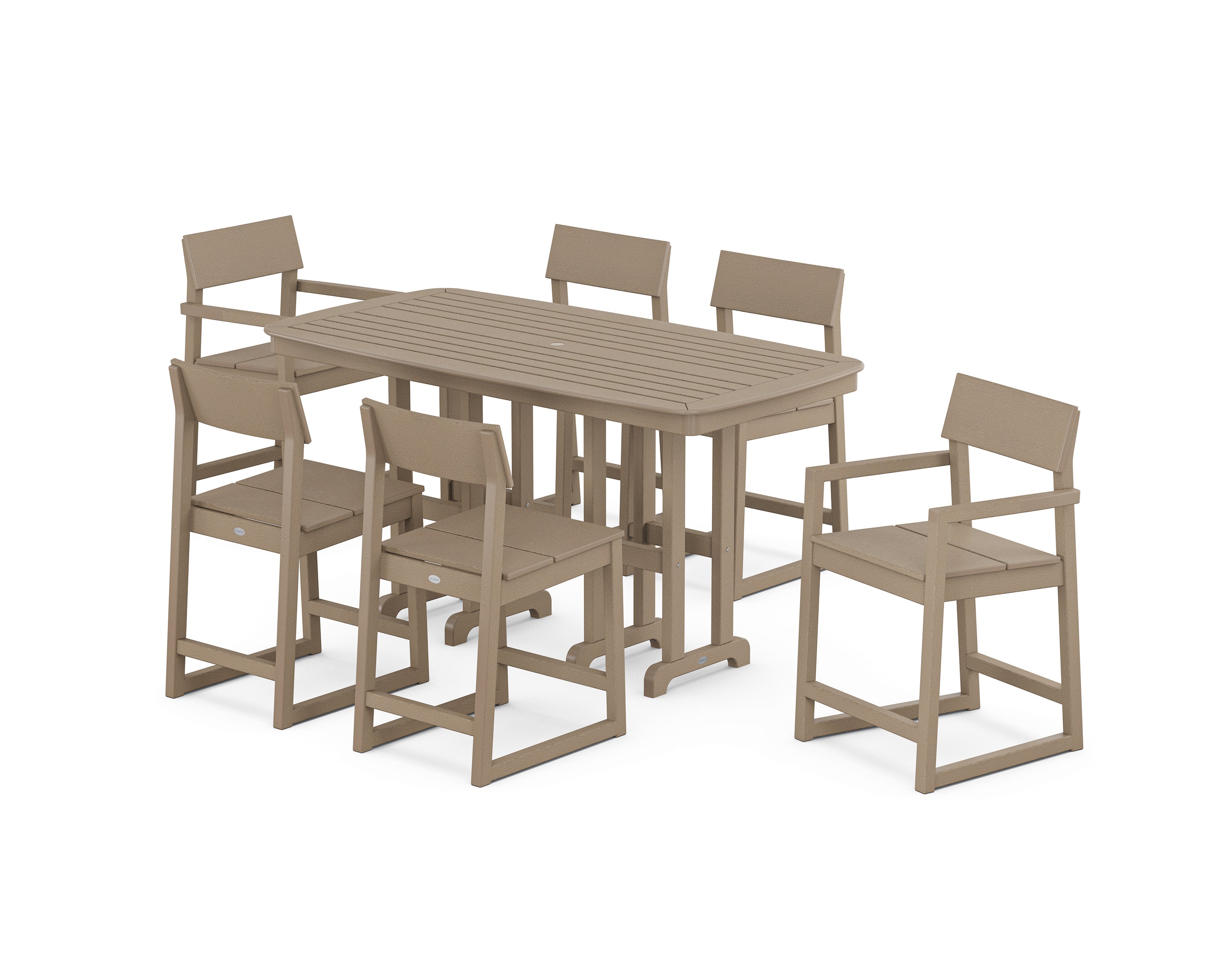 EDGE 7-Piece Counter Set in Vintage Sahara