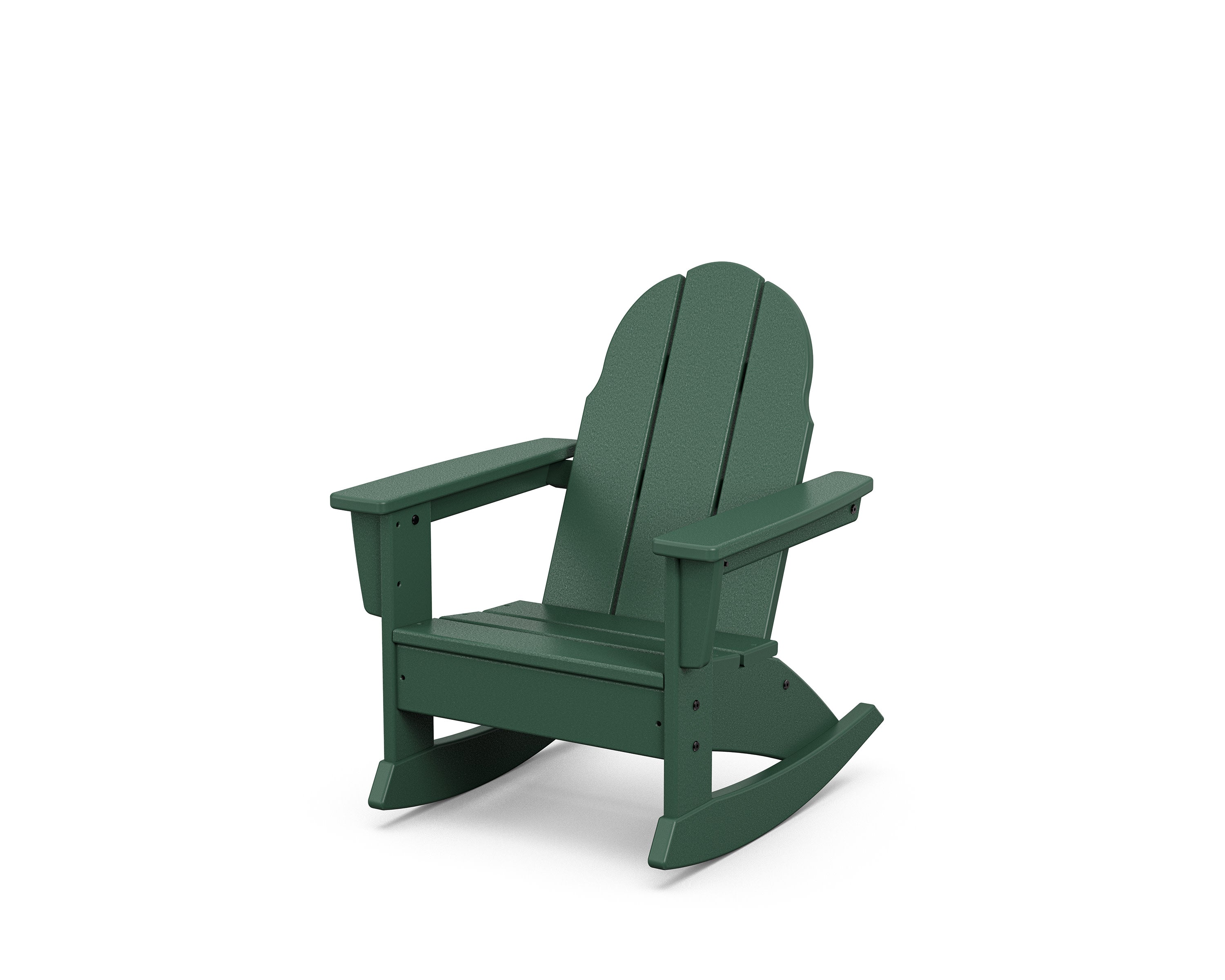 Kids Vineyard Adirondack Rocking Chair in Green