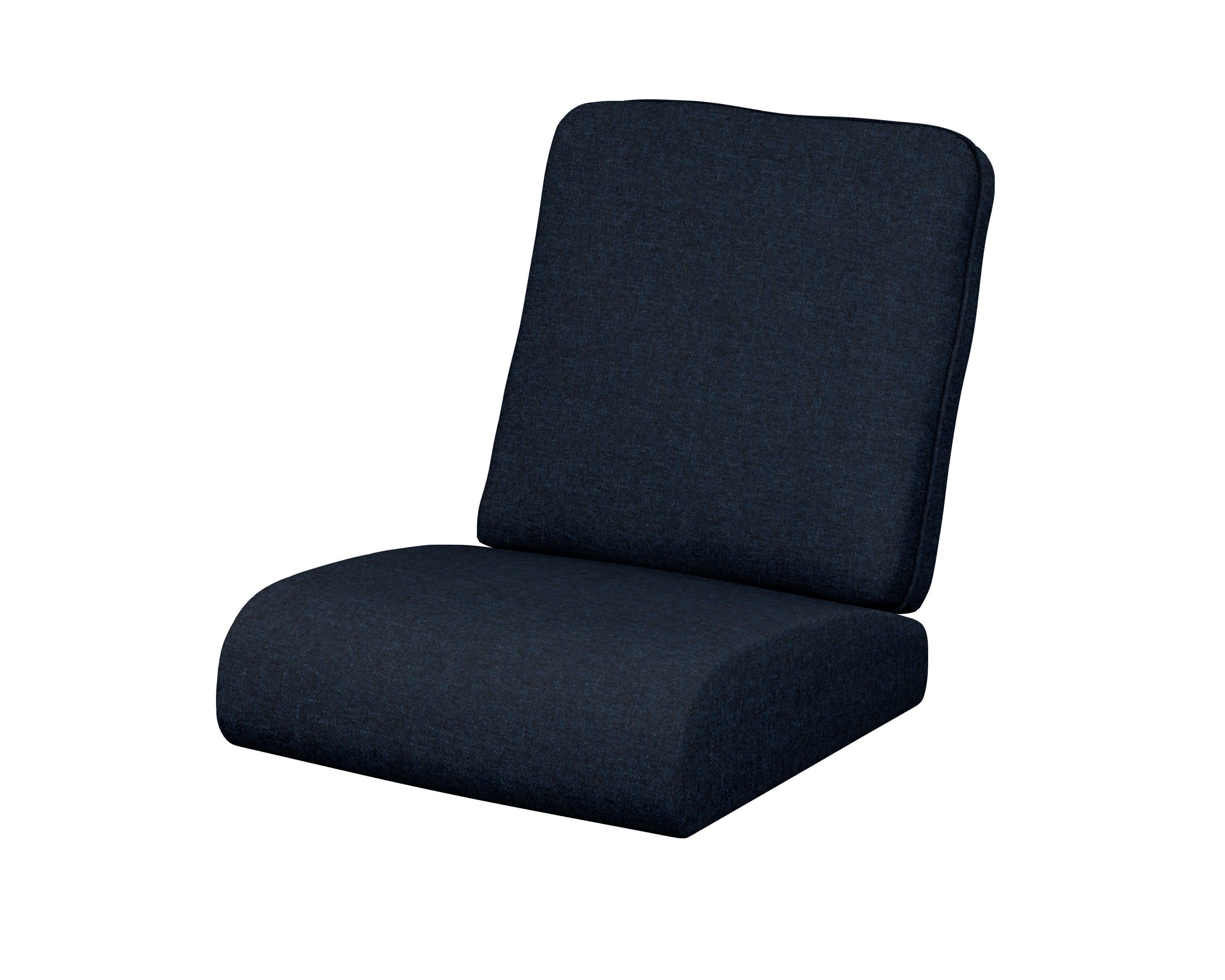 Club Seat/Back Cushion in Marine Indigo