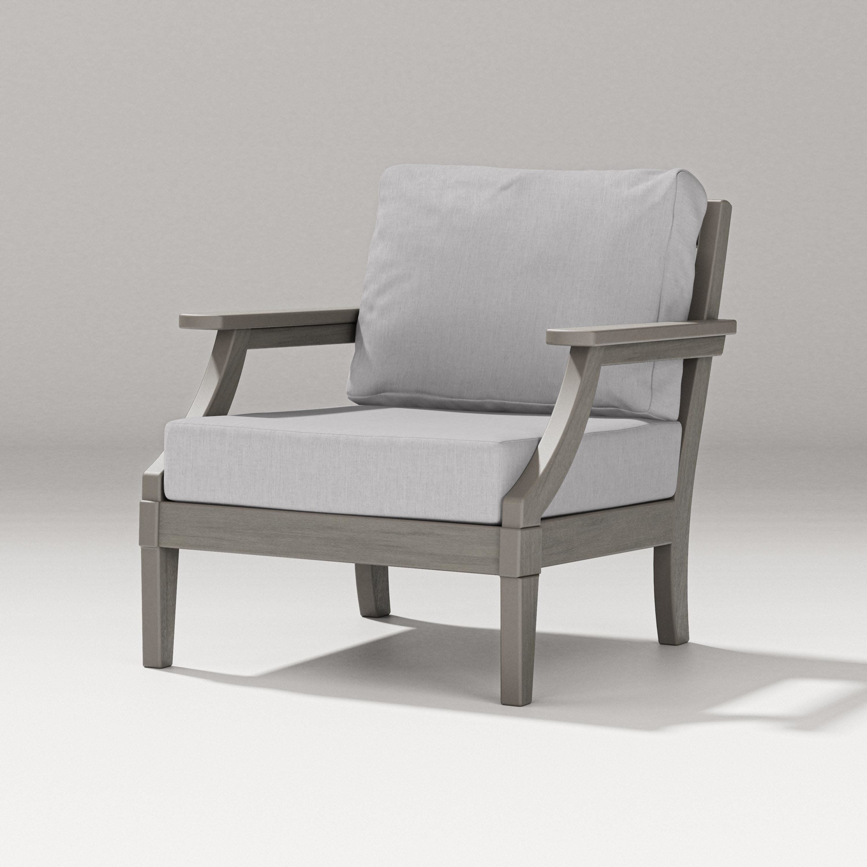 Estate Lounge Chair in Driftwood / Granite