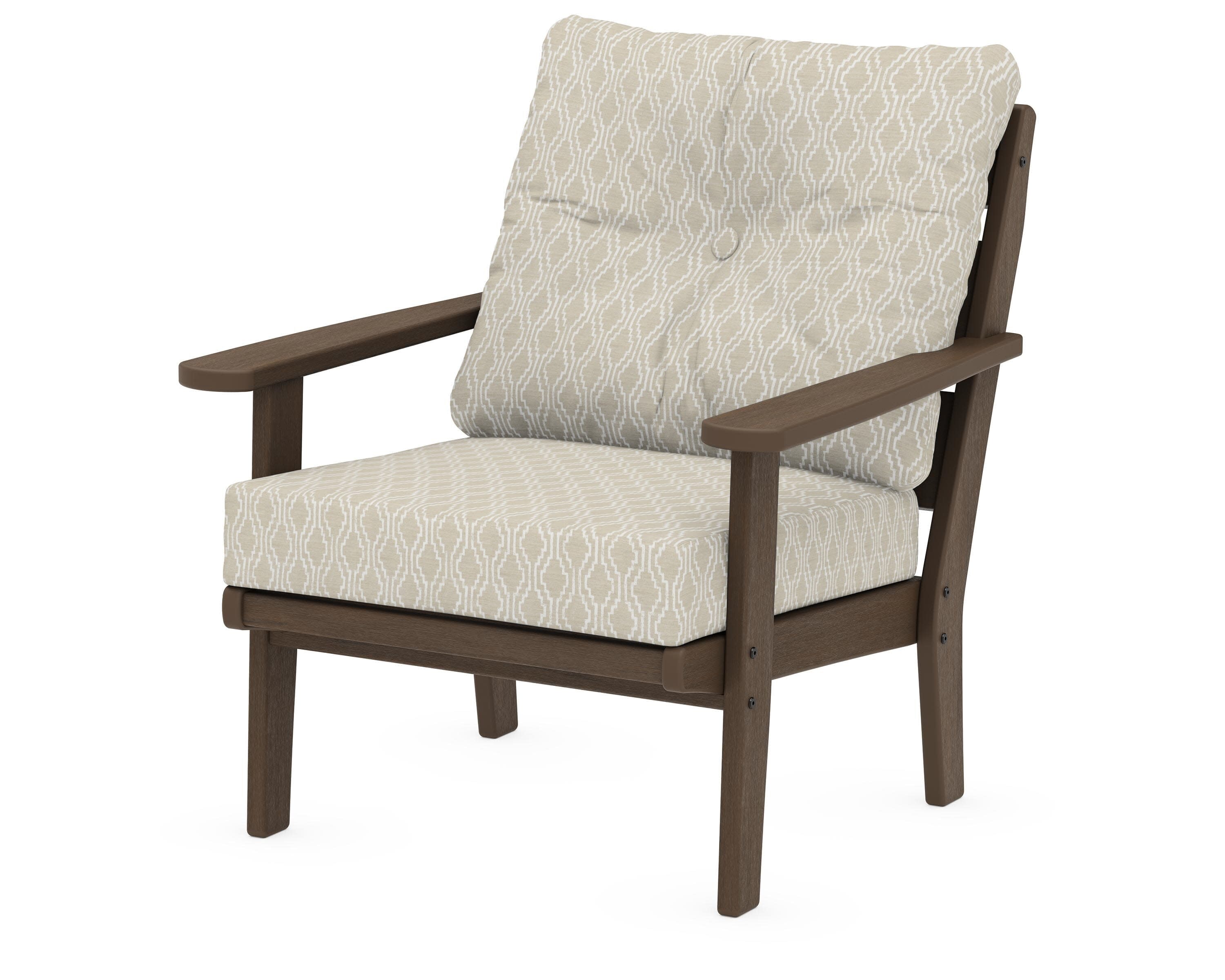 Lakeside Deep Seating Chair in Kona / Solve Linen