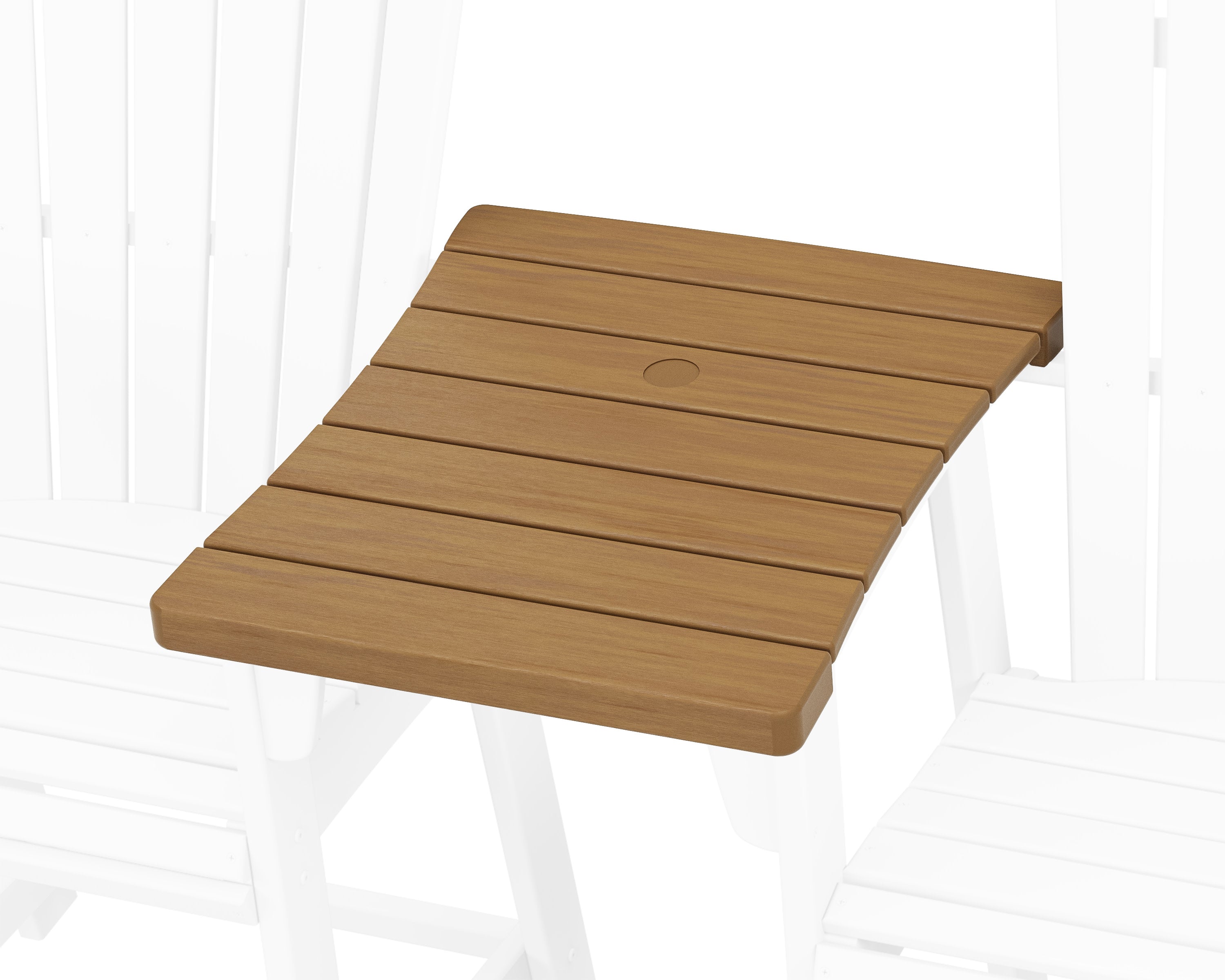 600 Series Straight Adirondack Dining Connecting Table in Natural