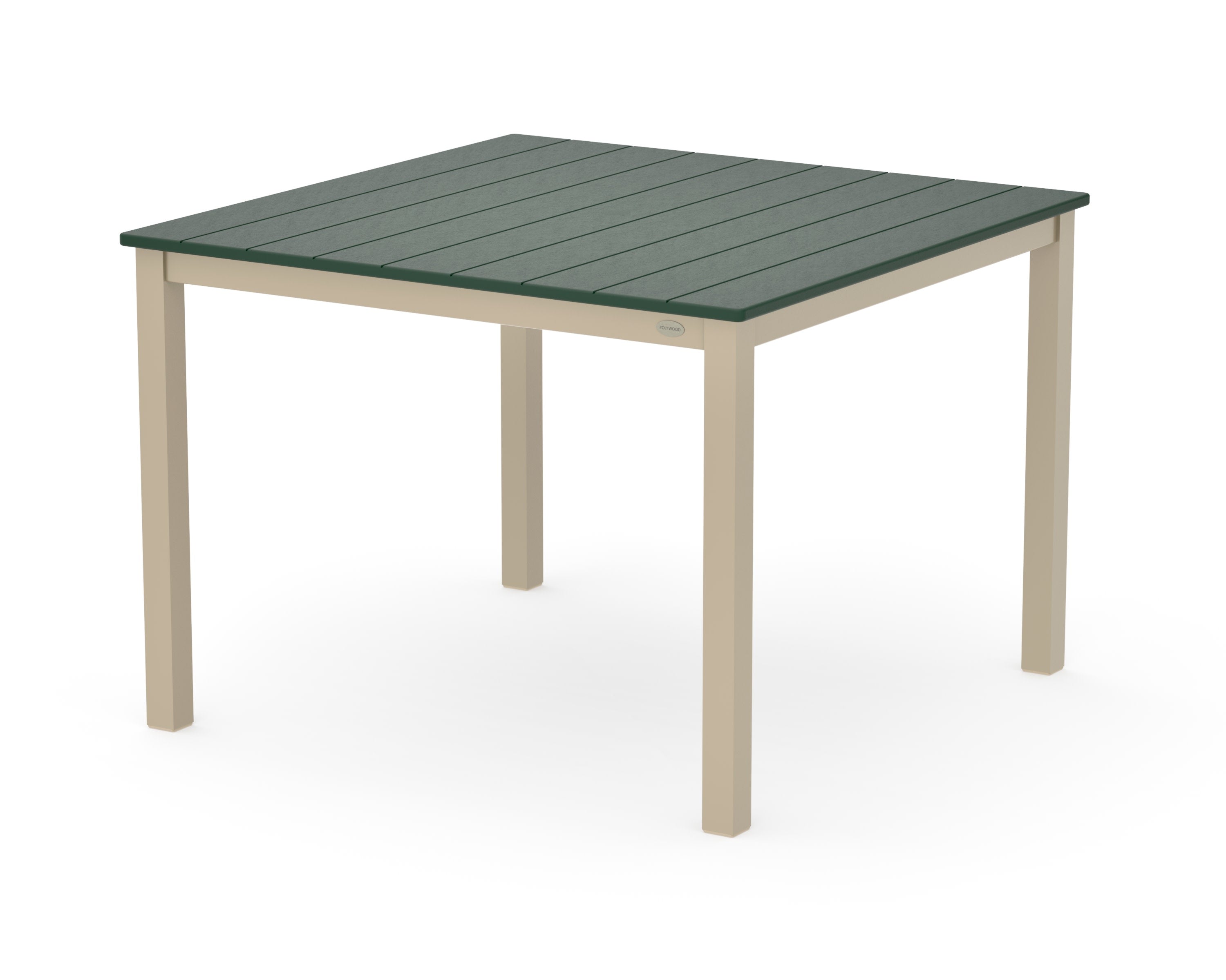 Main Street 42 x 42 Dining Table in Sand / Green