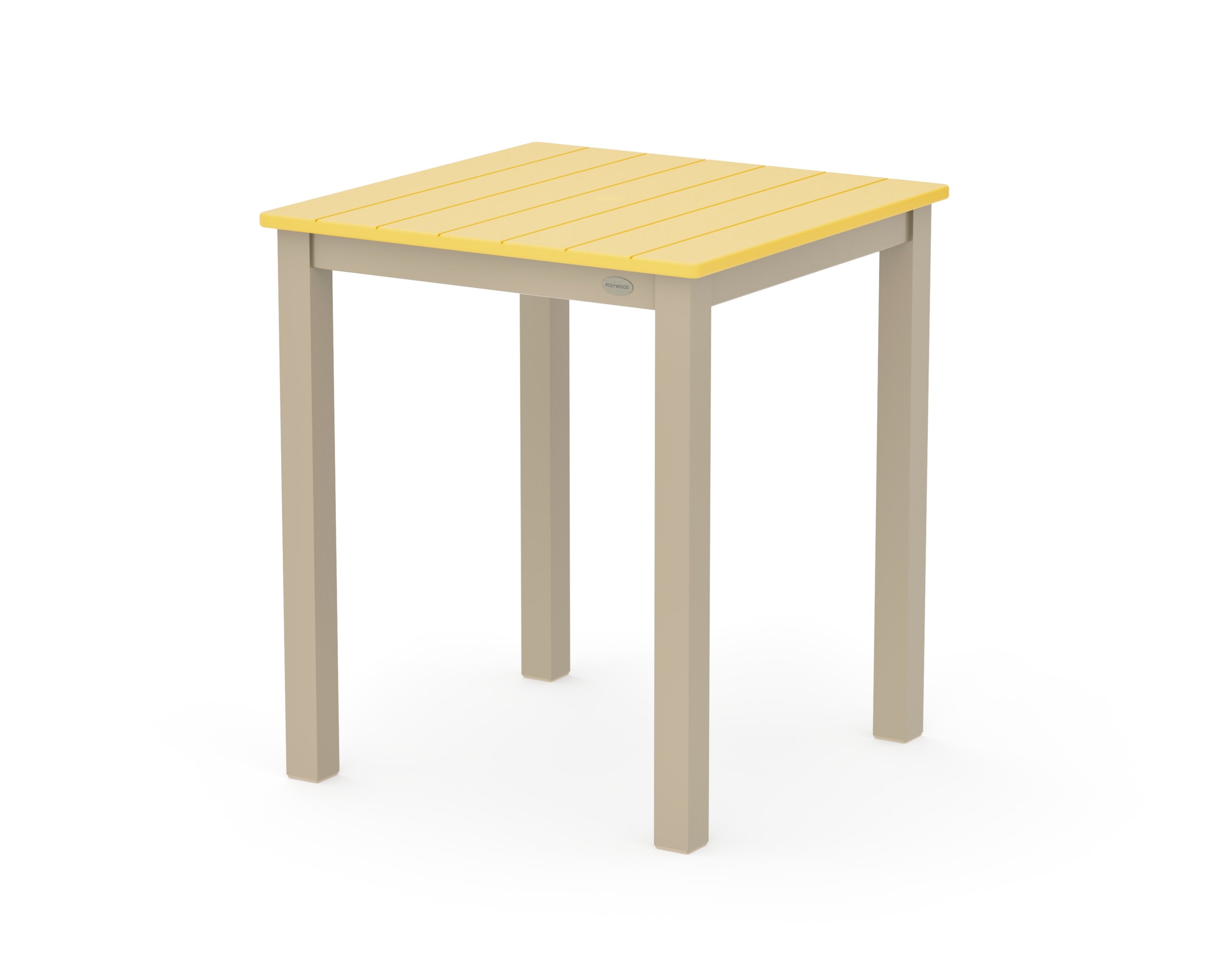 Main Street 26 x 26 Dining Table in Sand / Lemon