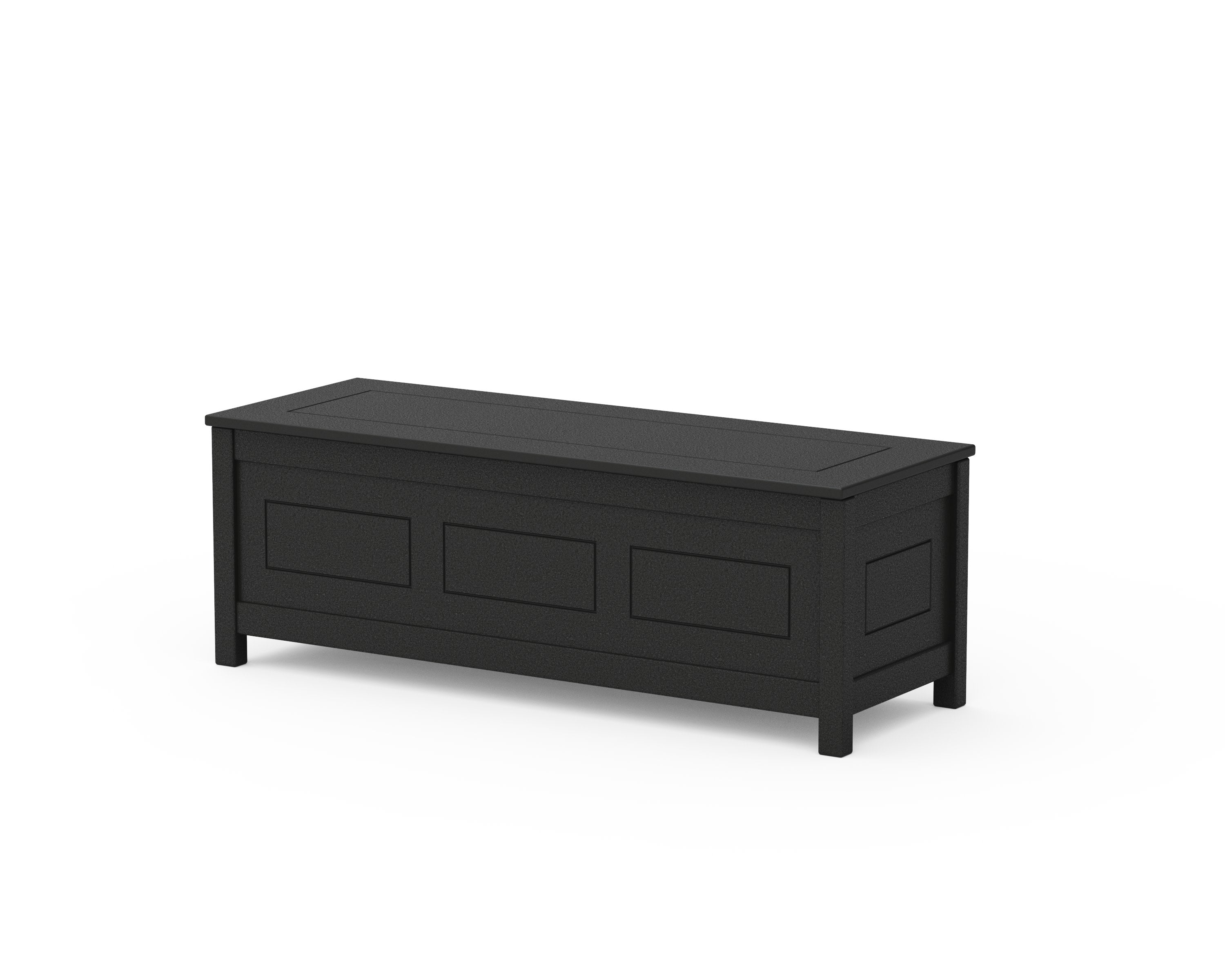 Country Living 48" Storage Bench in Black