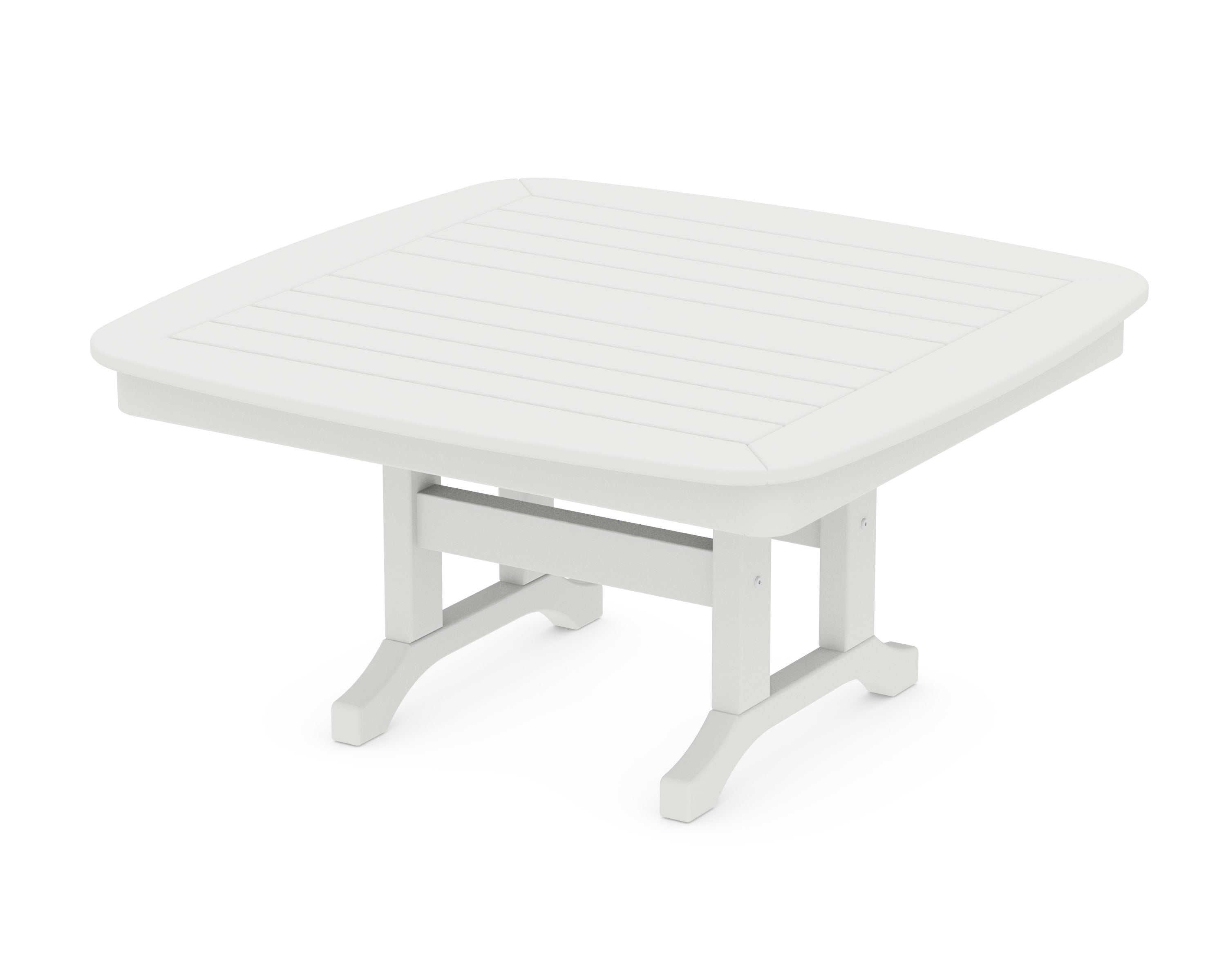 Nautical 37" Conversation Table in White