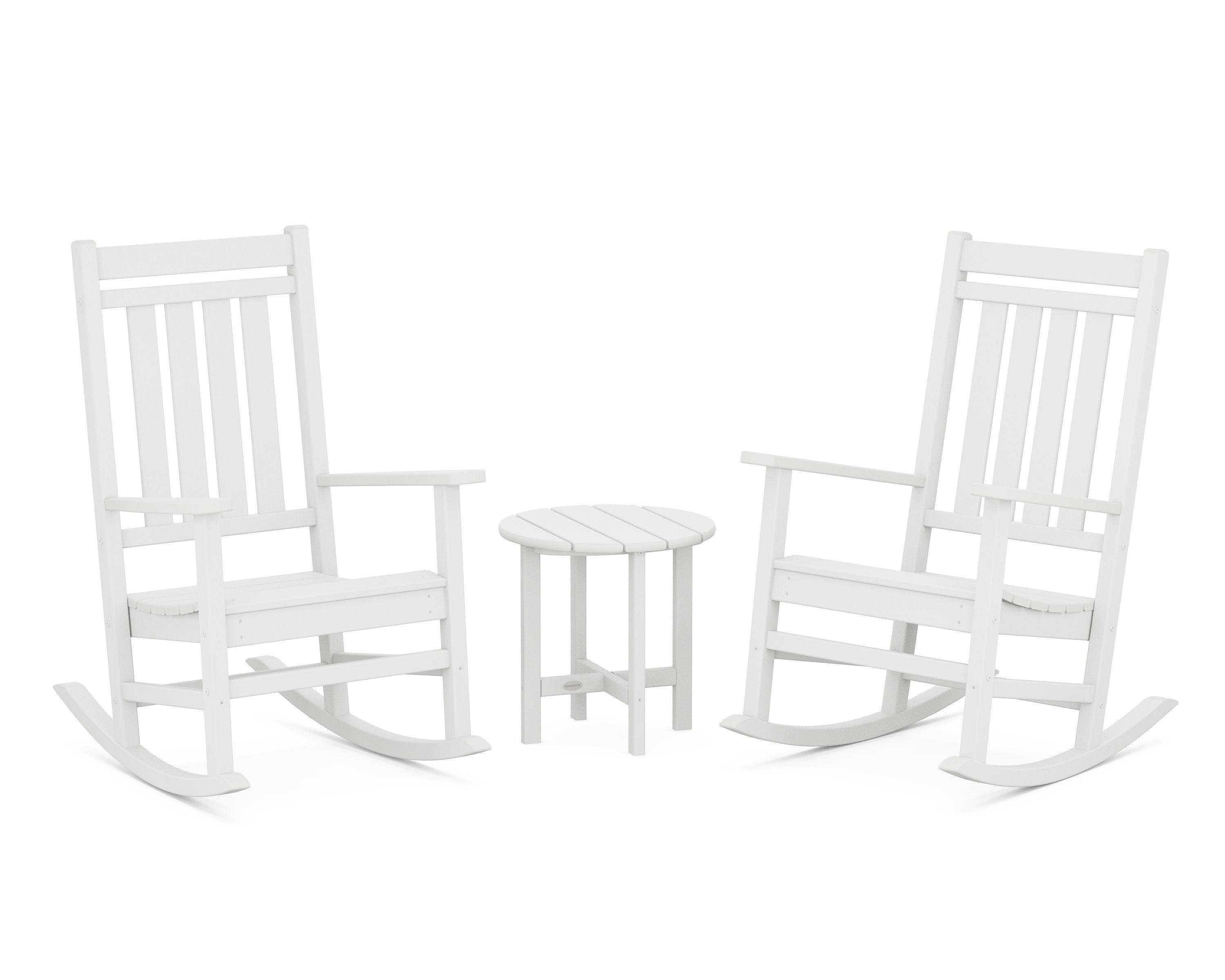 Estate 3-Piece Rocking Chair Set in White