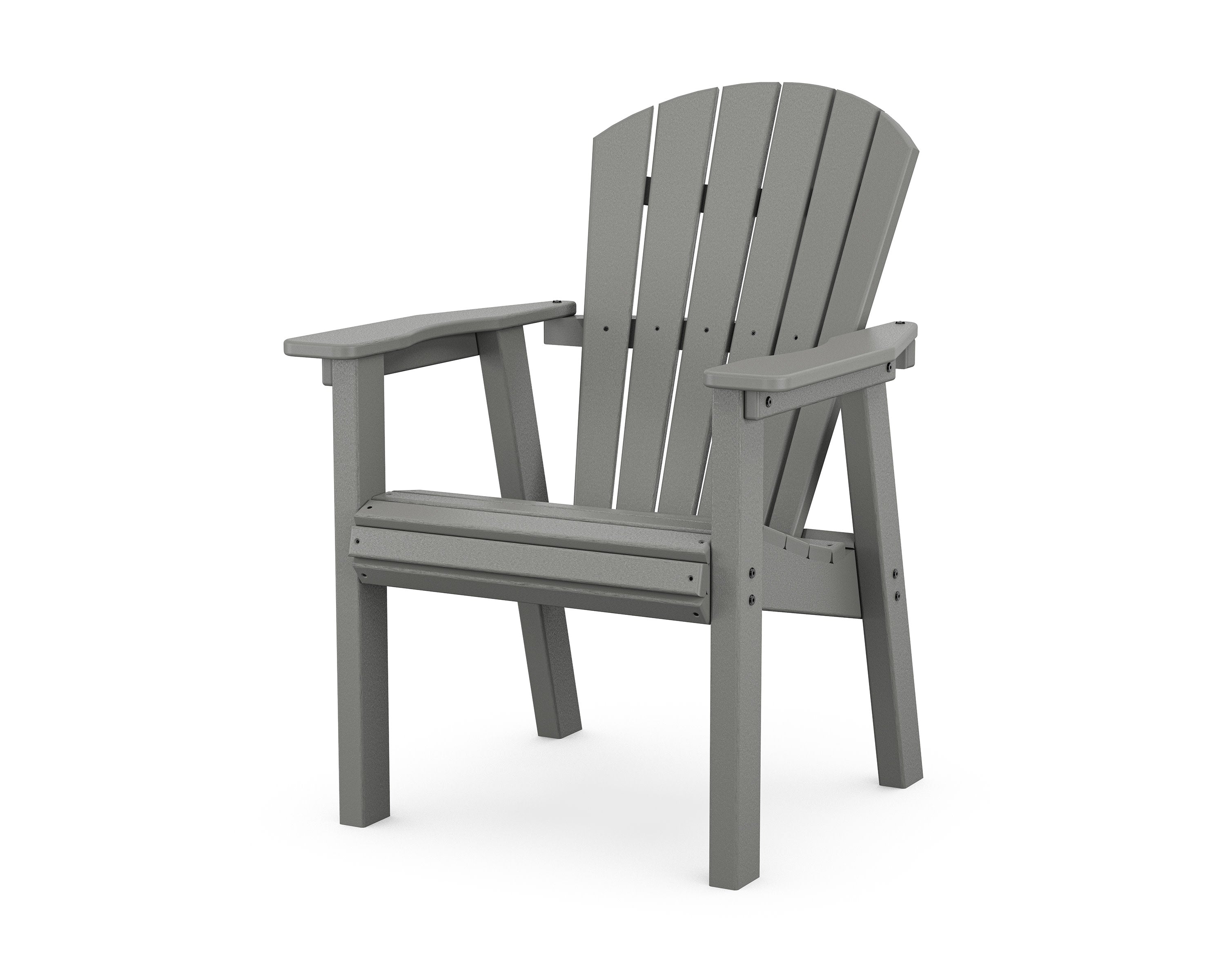 Seashell Dining Chair in Slate Grey