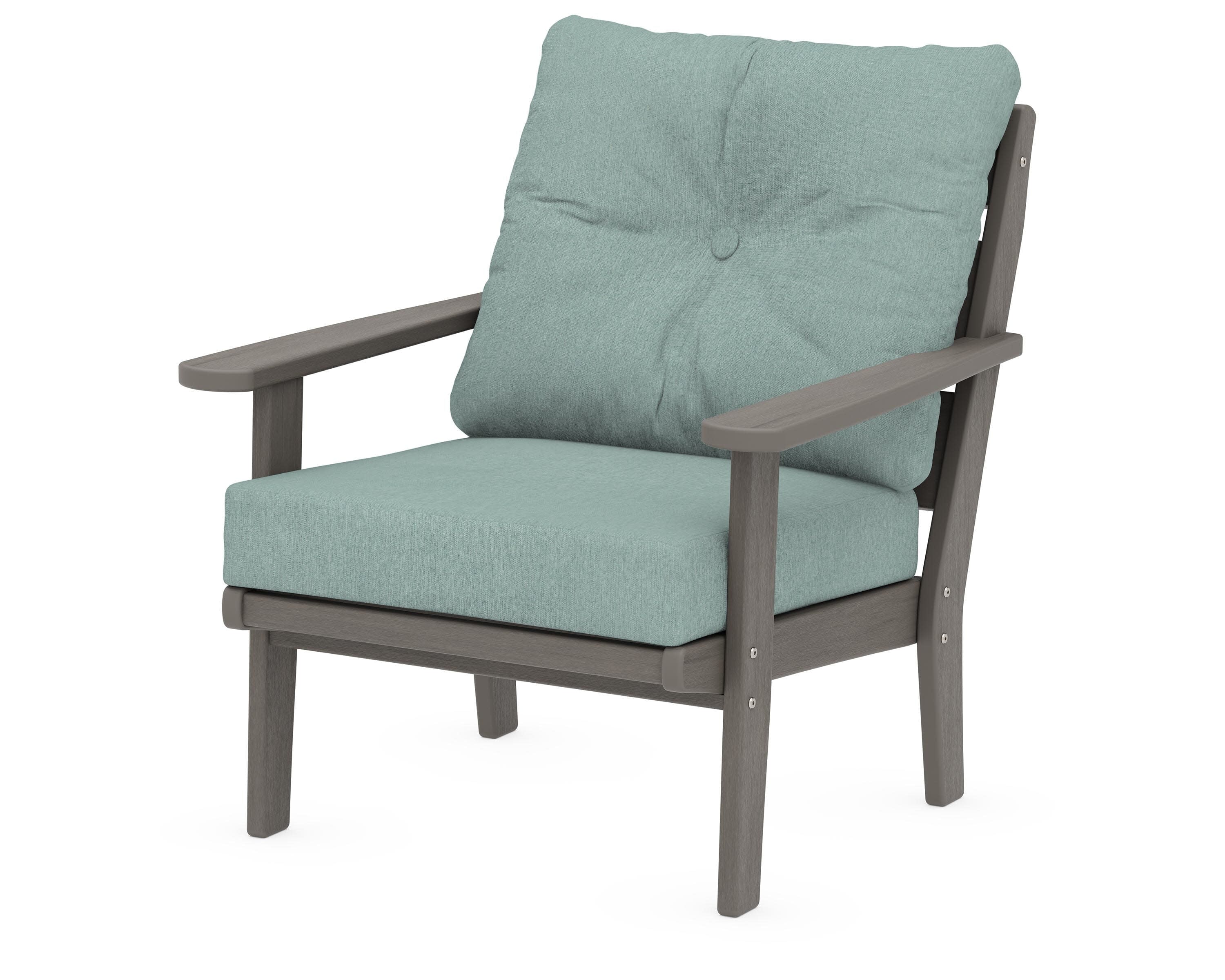 Lakeside Deep Seating Chair in Driftwood / Glacier Spa