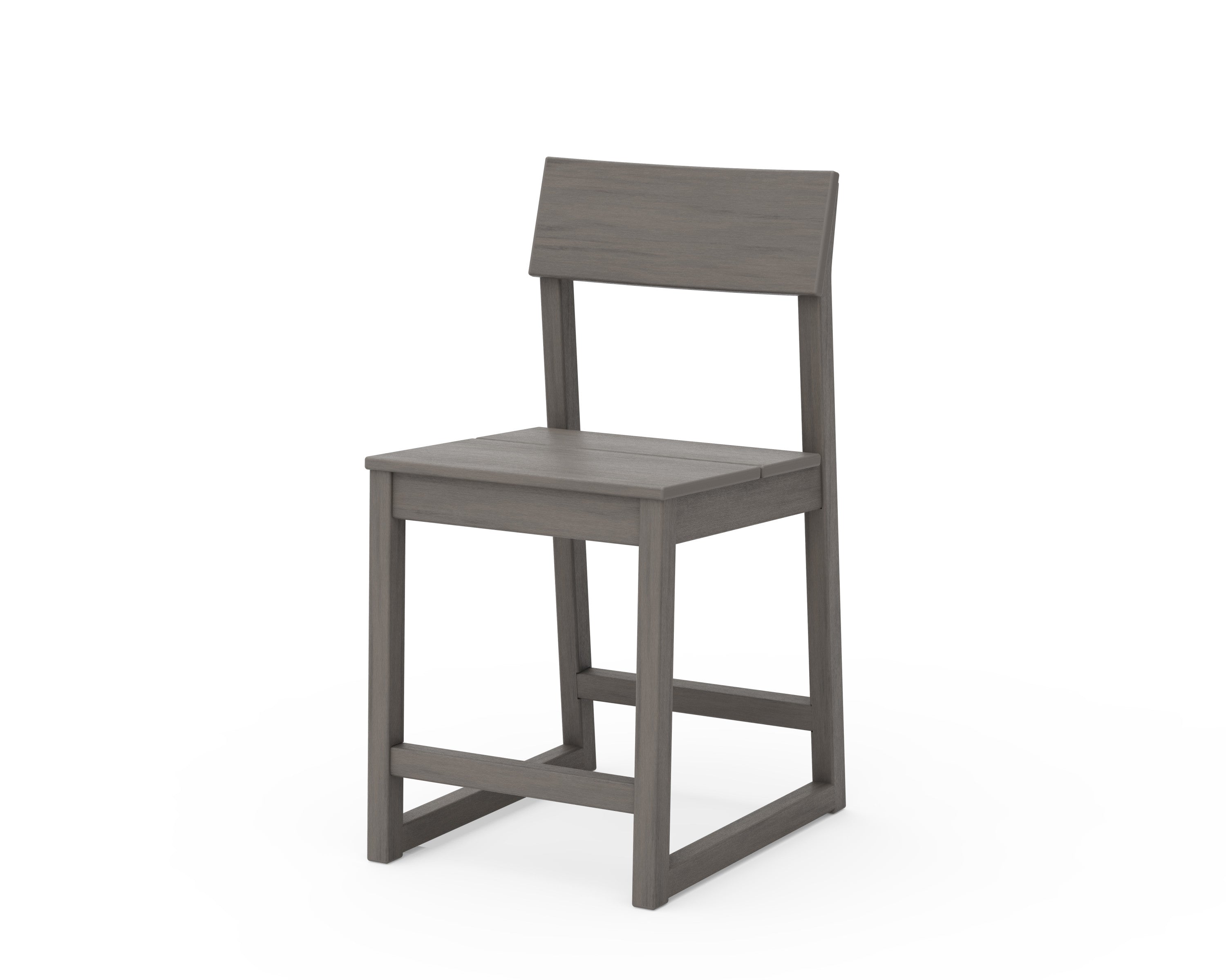 EDGE Counter Side Chair in Driftwood