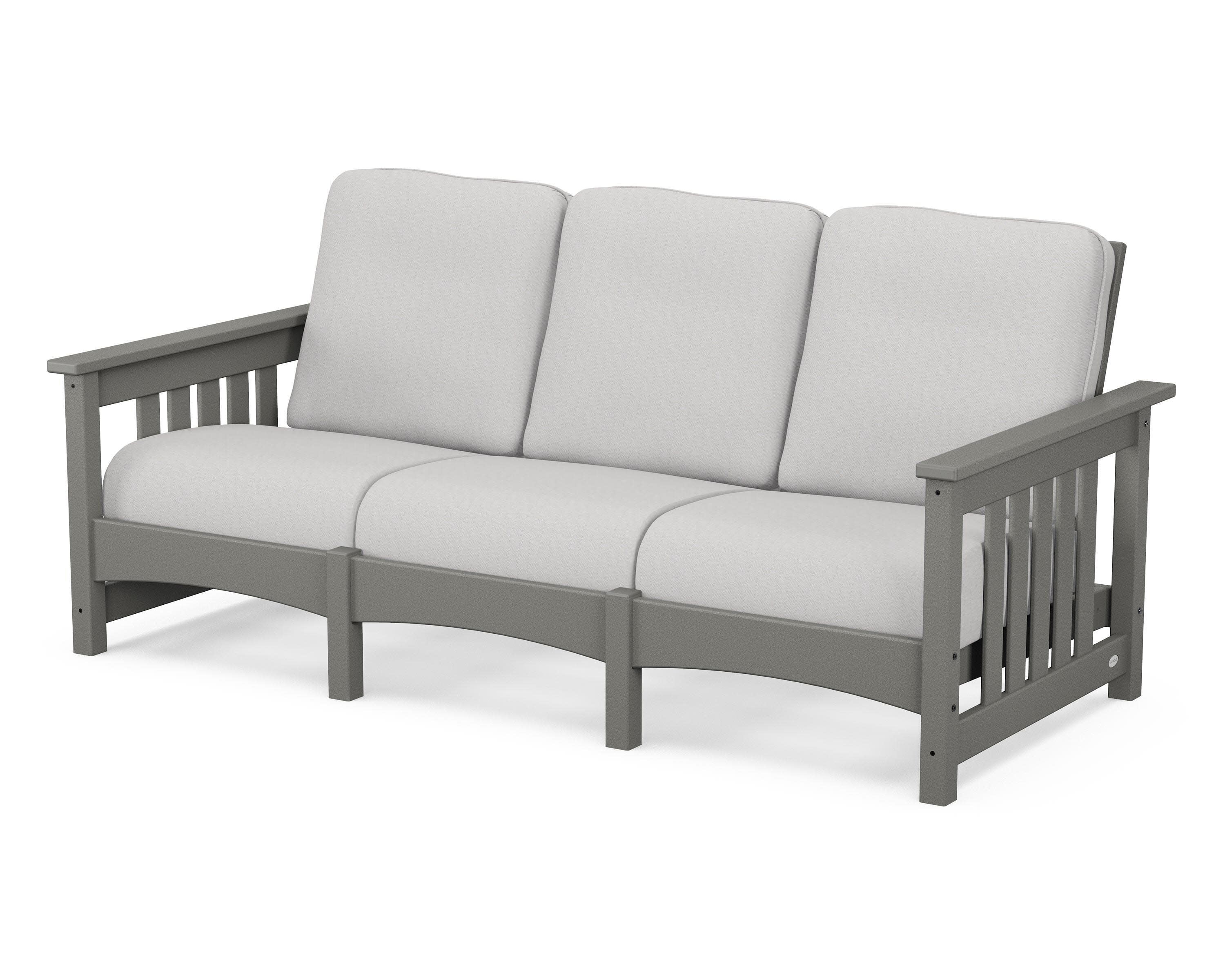Club Mission Sofa in Slate Grey / Diamond in the Rough