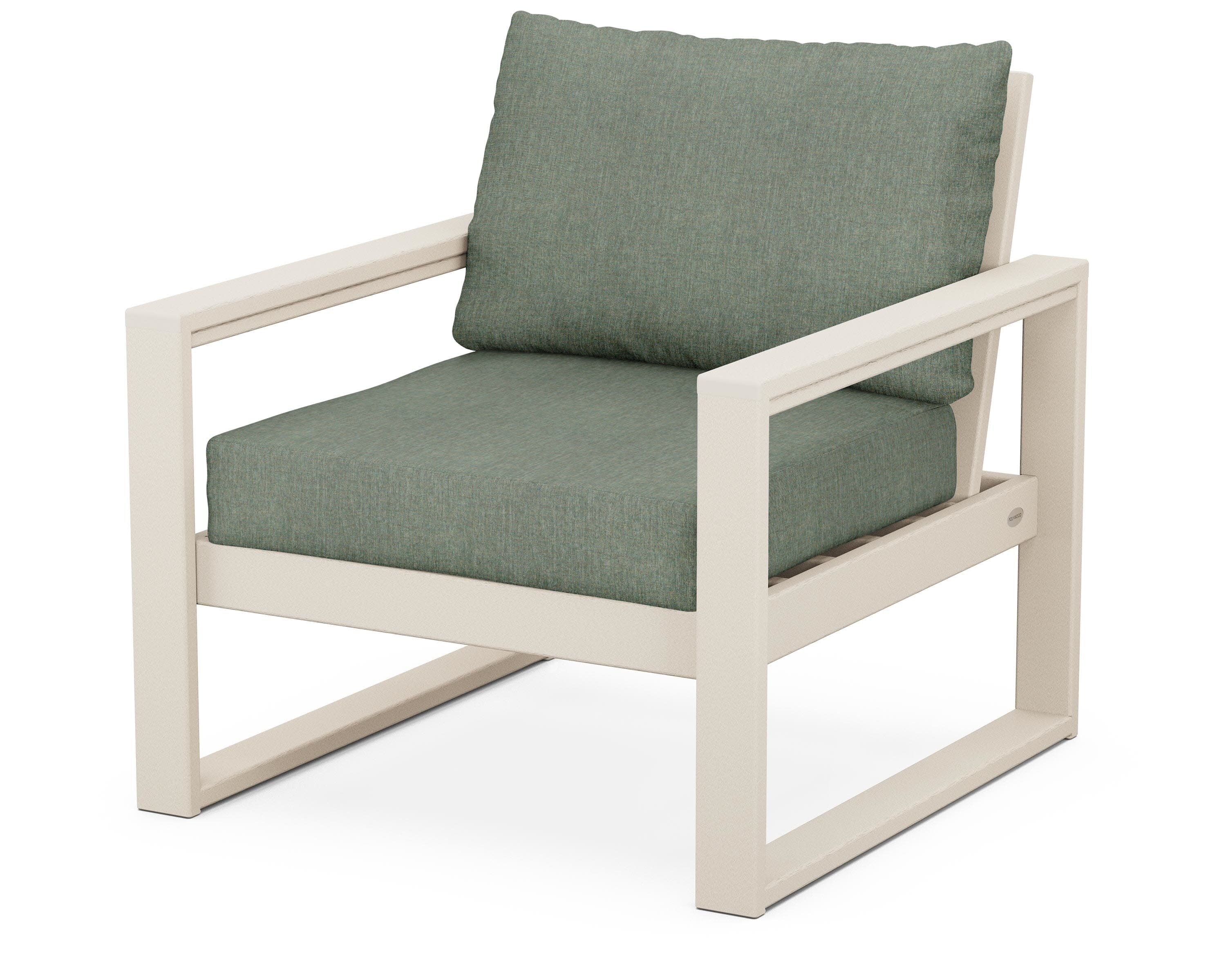 EDGE Club Chair in Sand / Cast Sage