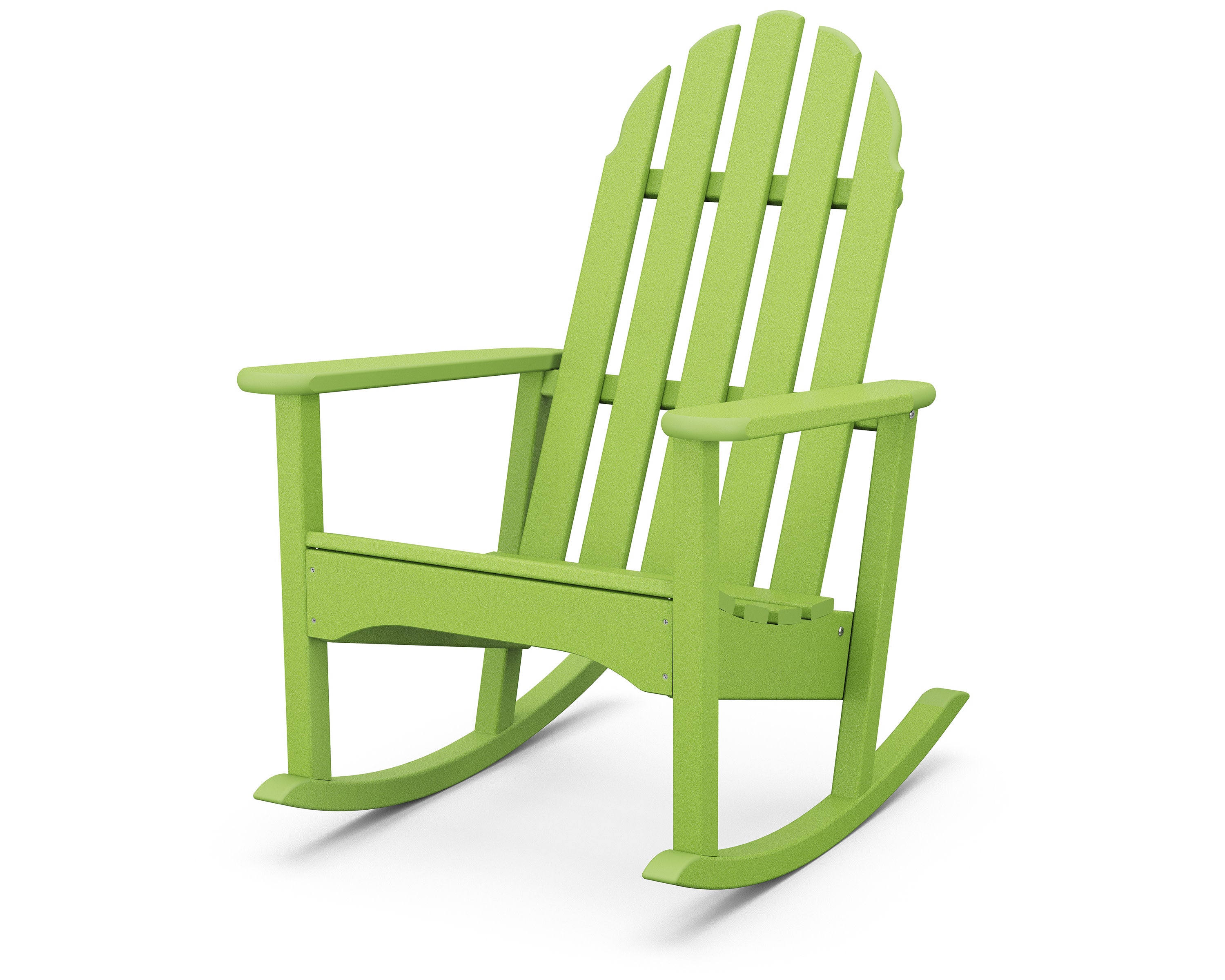 Classic Adirondack Rocking Chair in Lime