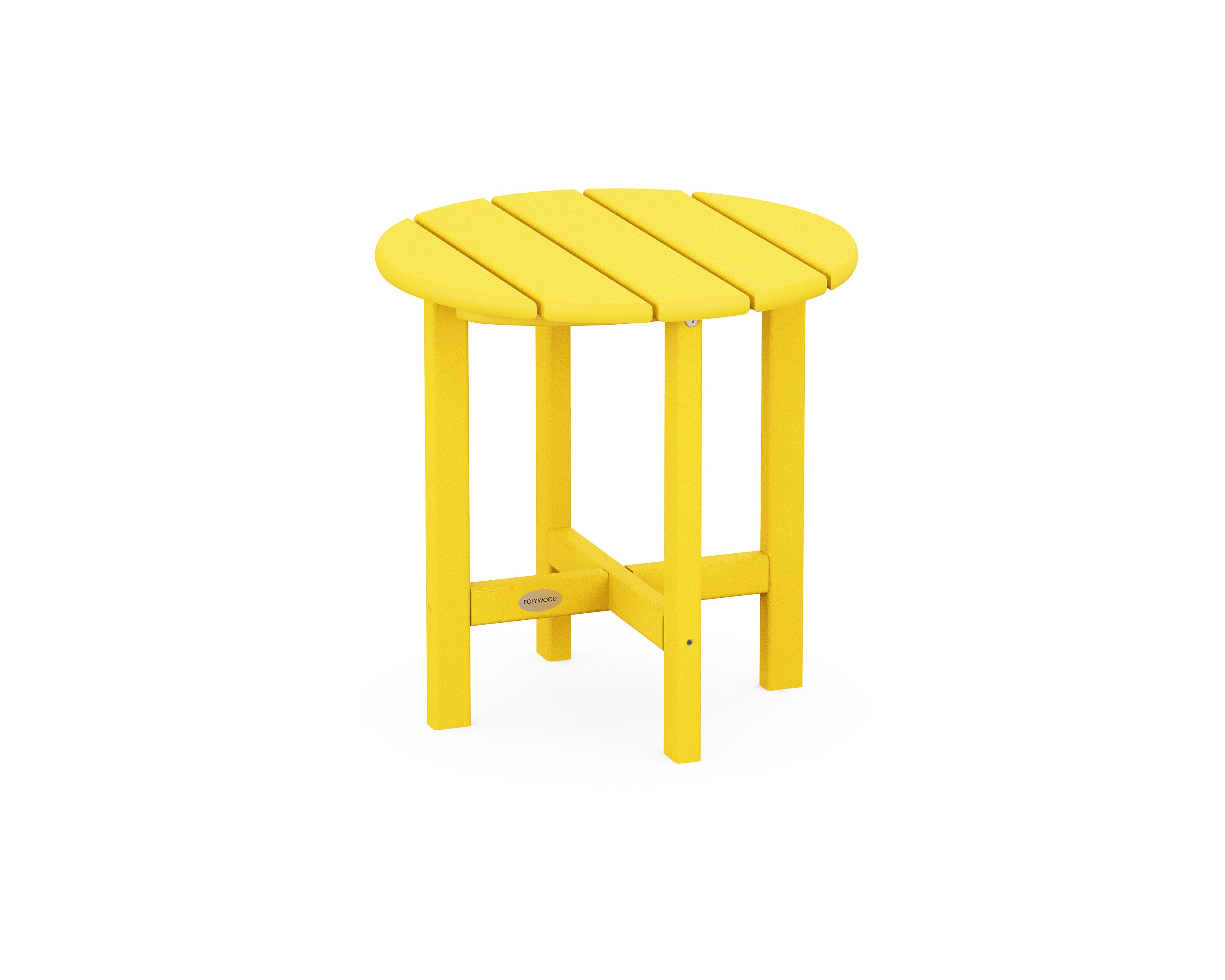 Round 18" Side Table in Lemon