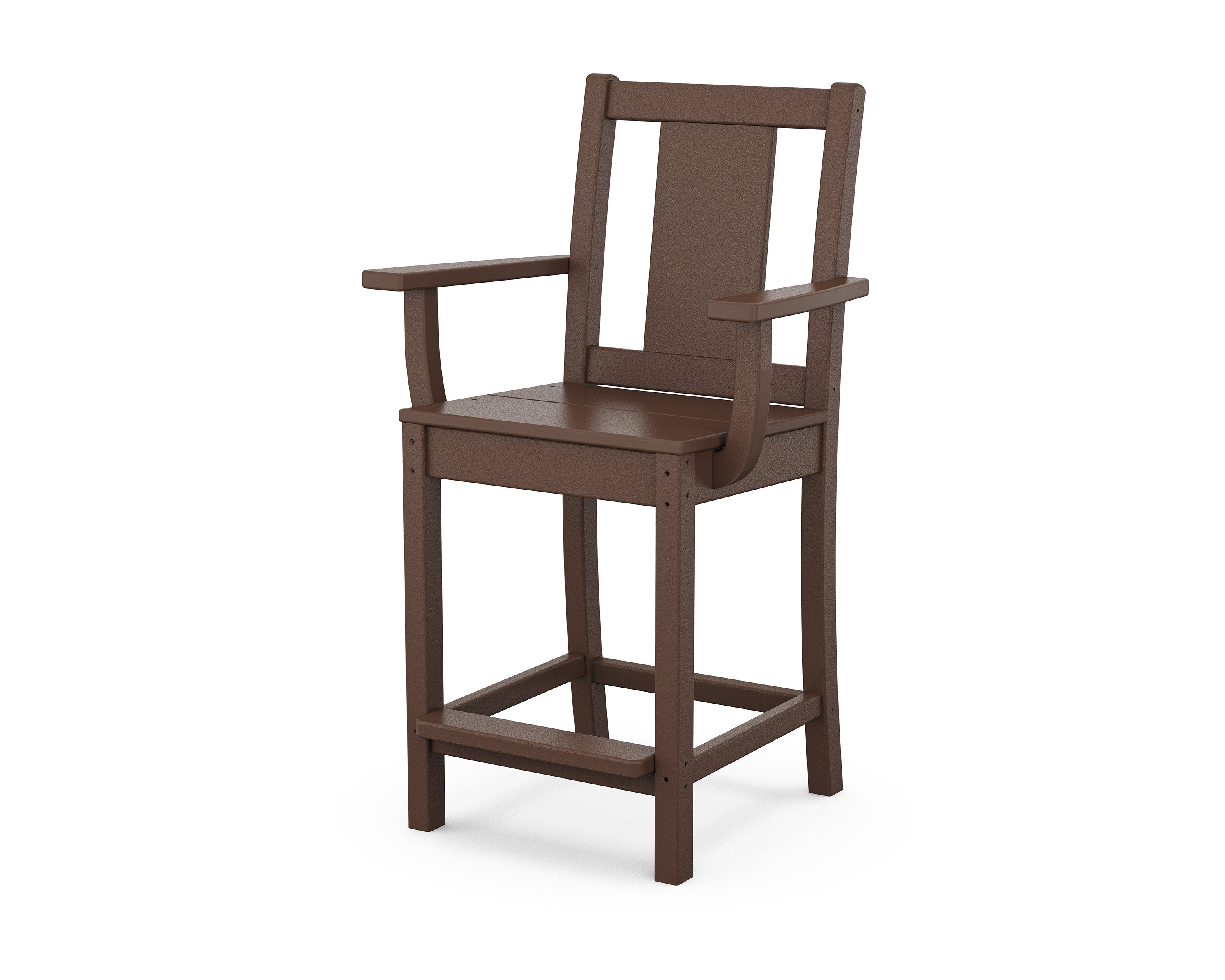 Prairie Counter Arm Chair in Mahogany