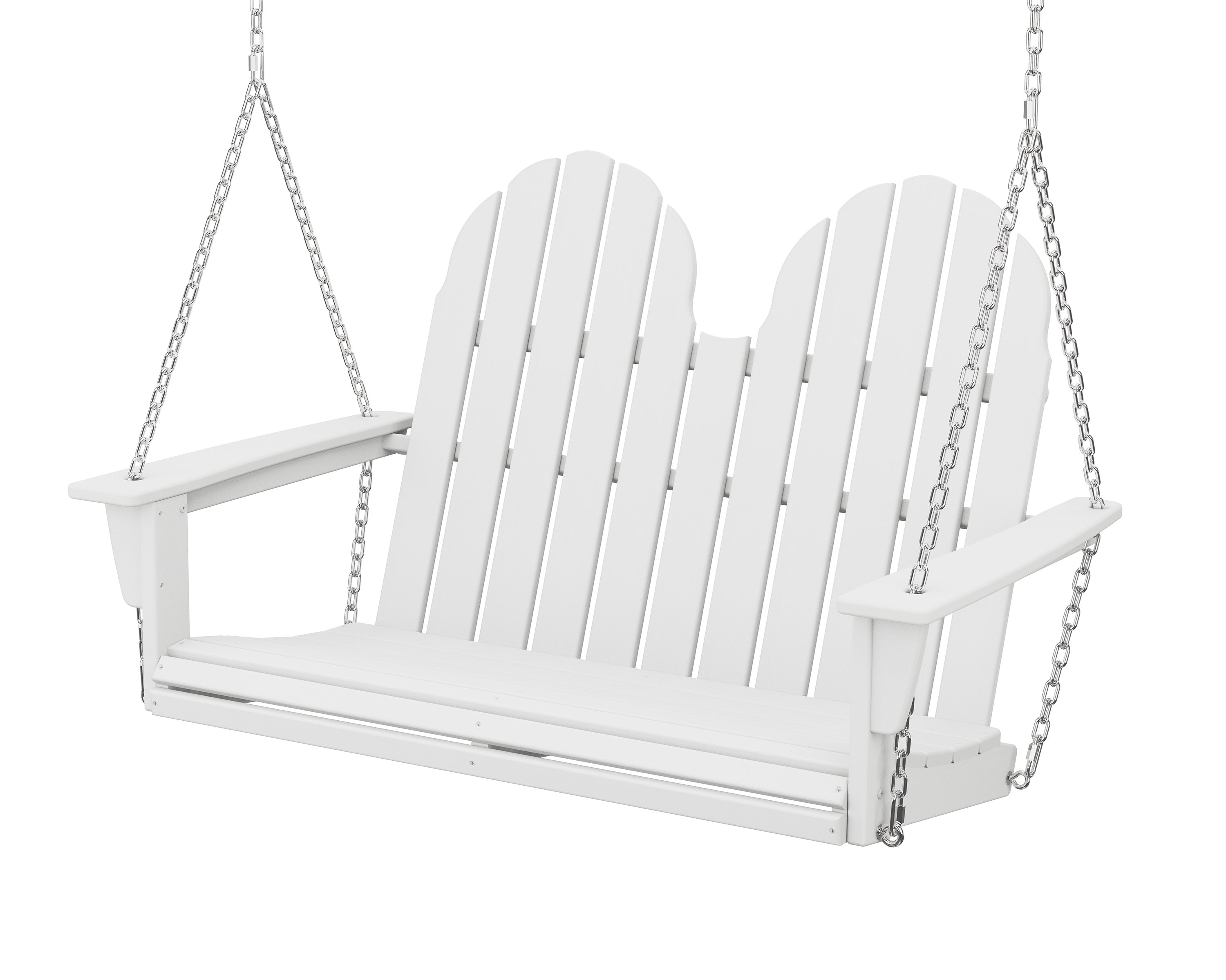 Vineyard Adirondack 48" Swing in White