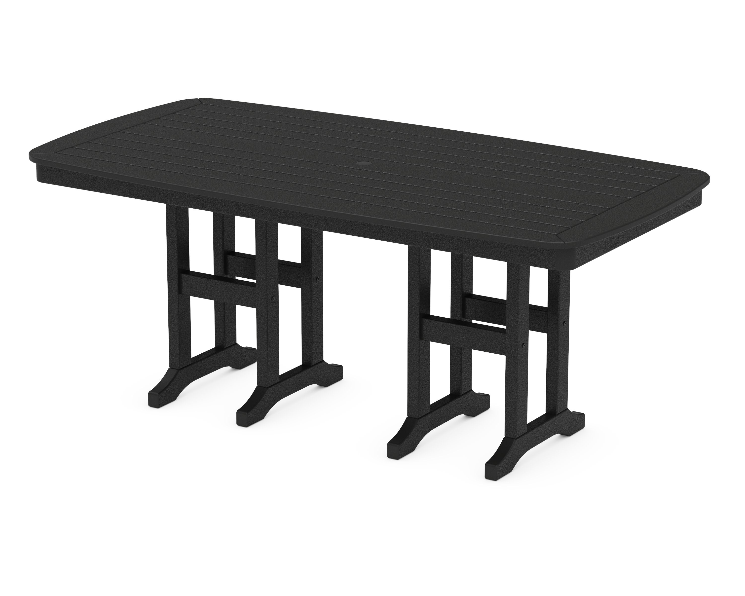 Nautical 37" x 72" Dining Table in Black