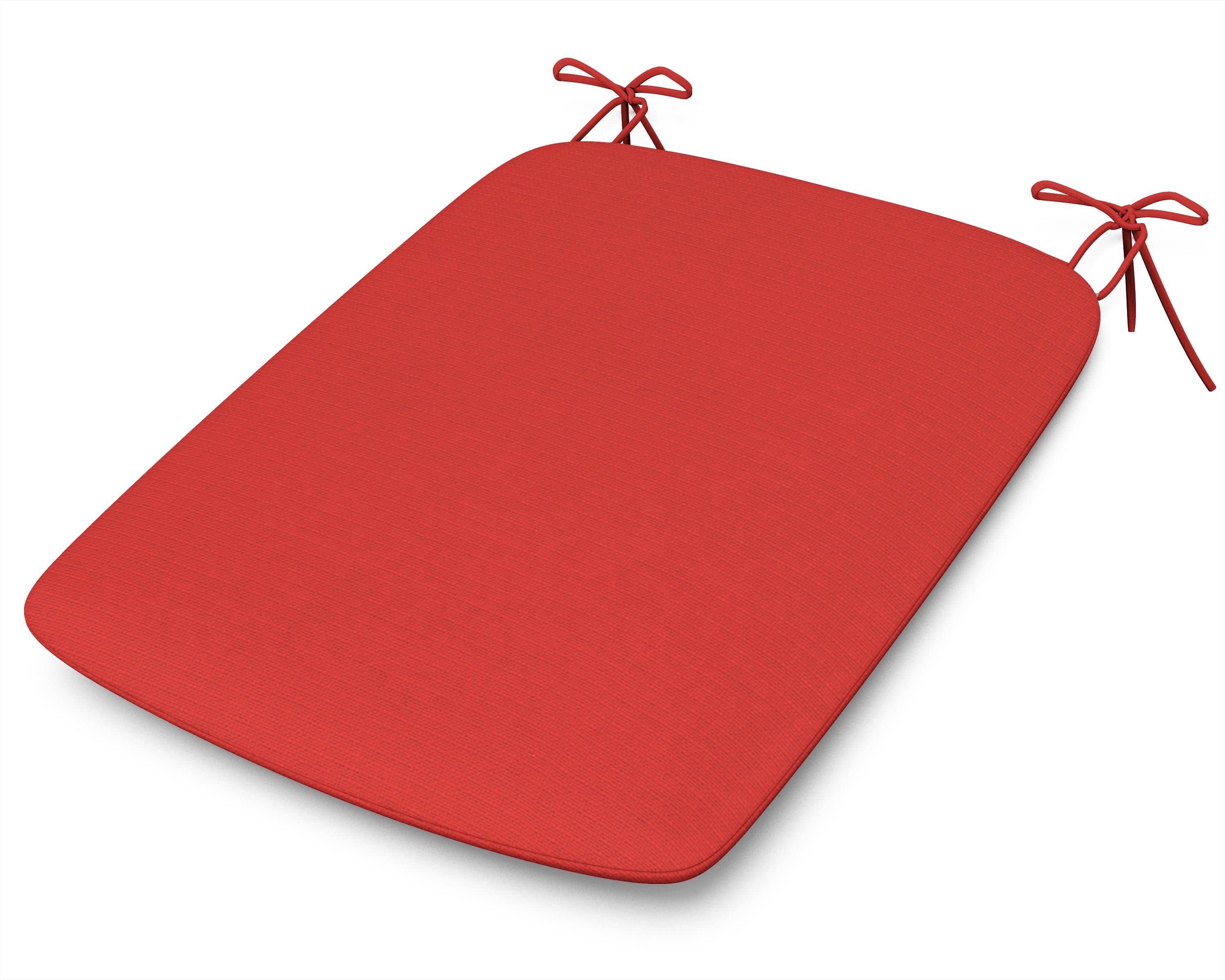 1120 Urban Seat Pad in Crimson Linen