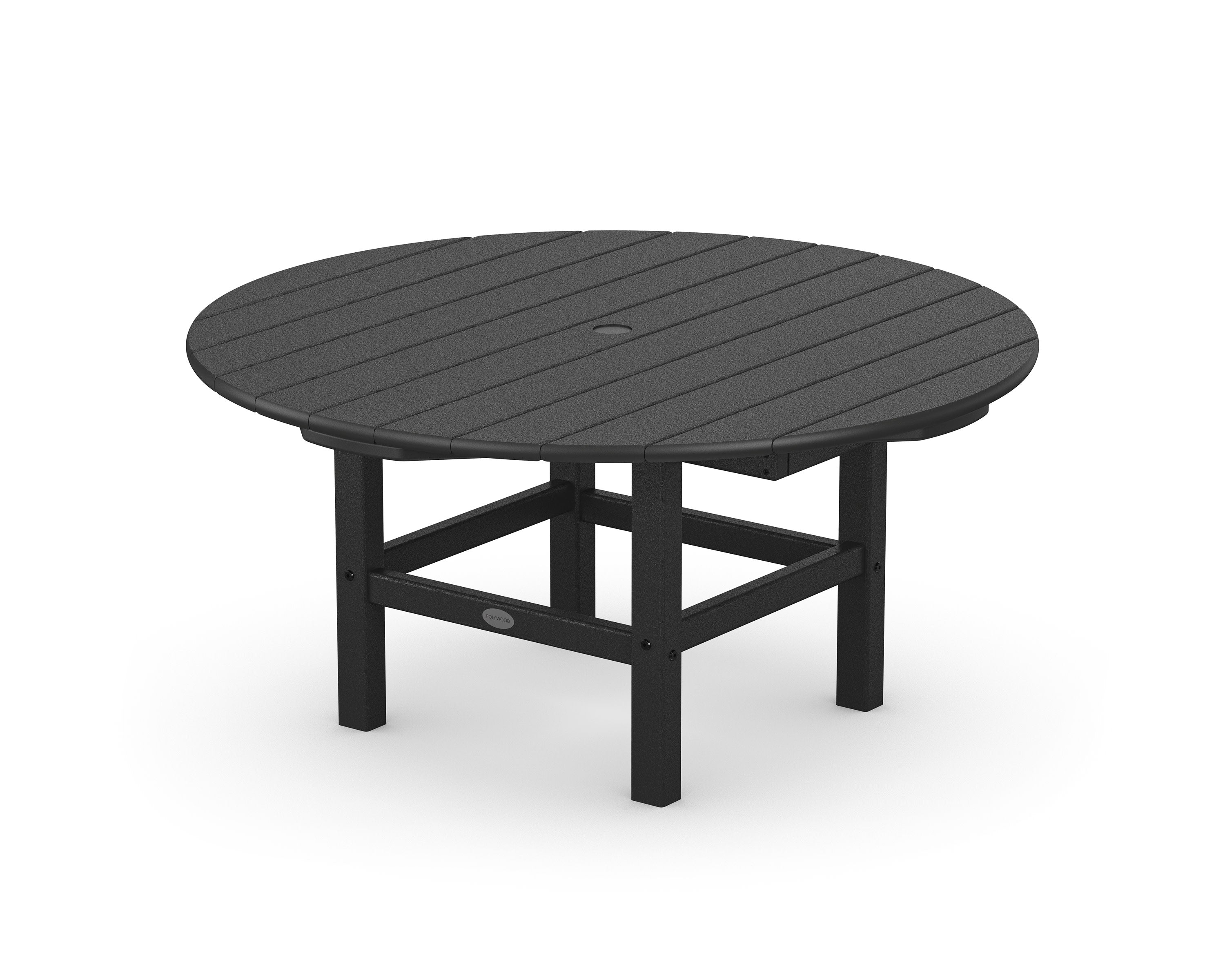 Round 37" Conversation Table in Black