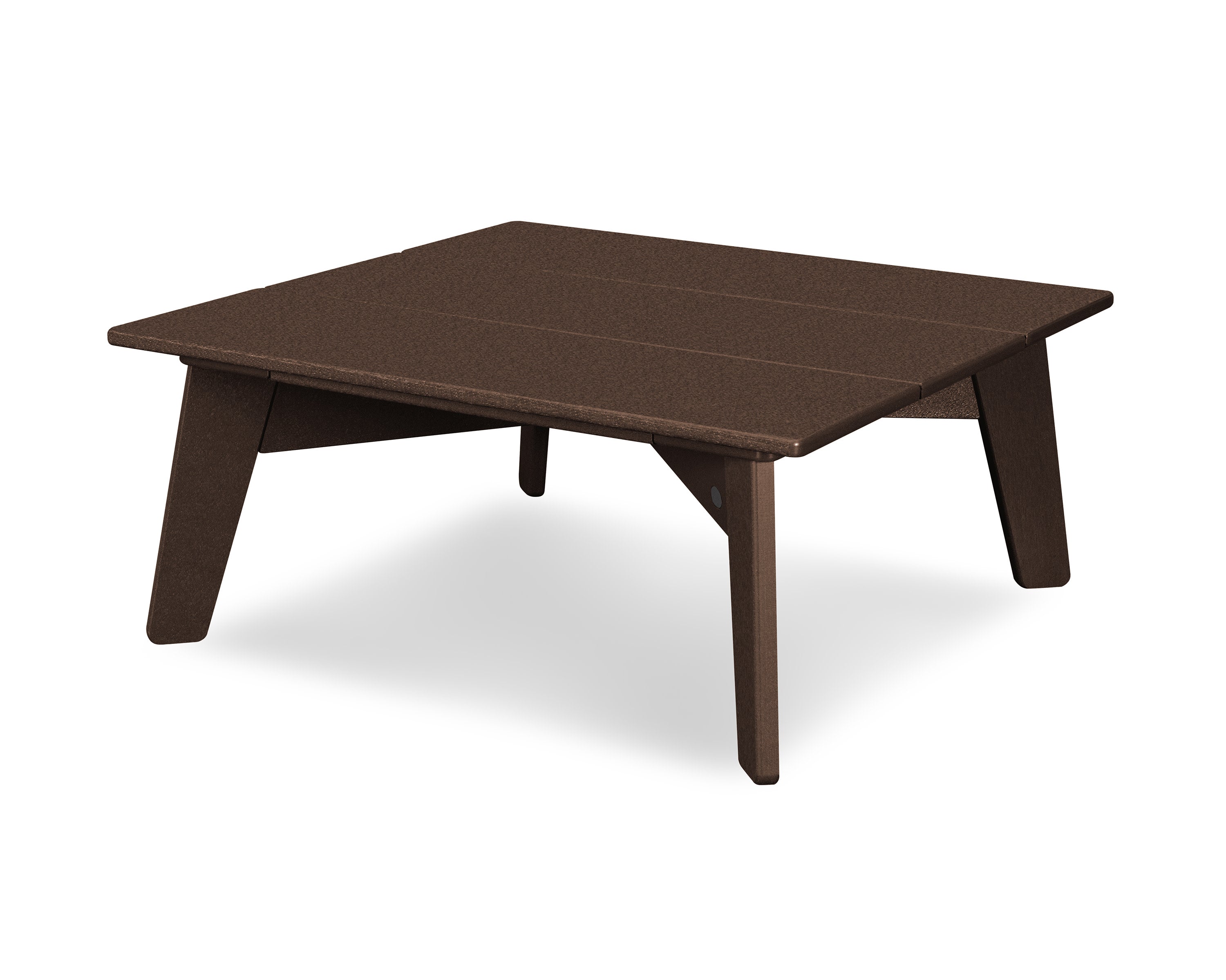 Riviera Modern Conversation Table in Mahogany