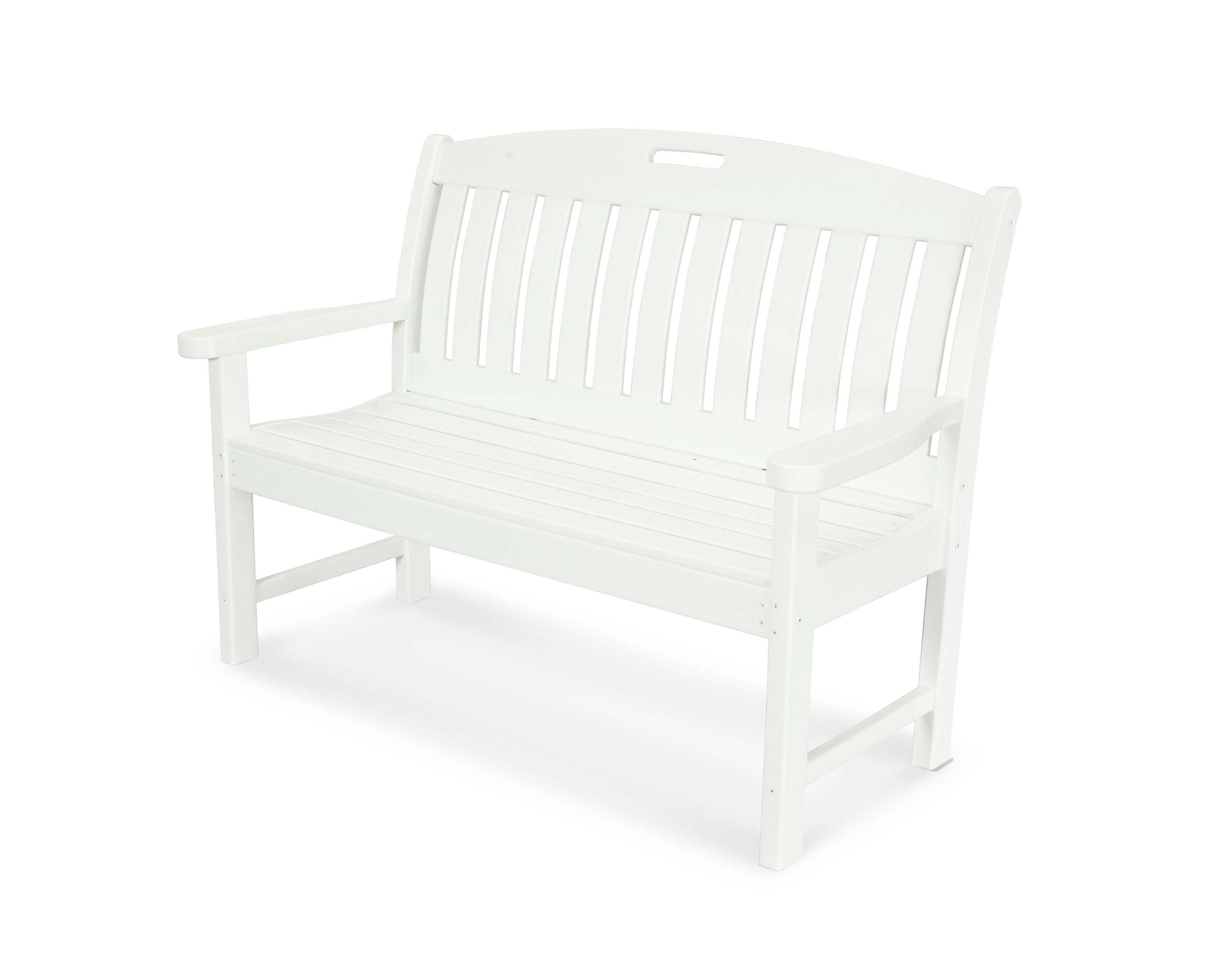 Nautical 48" Bench in White