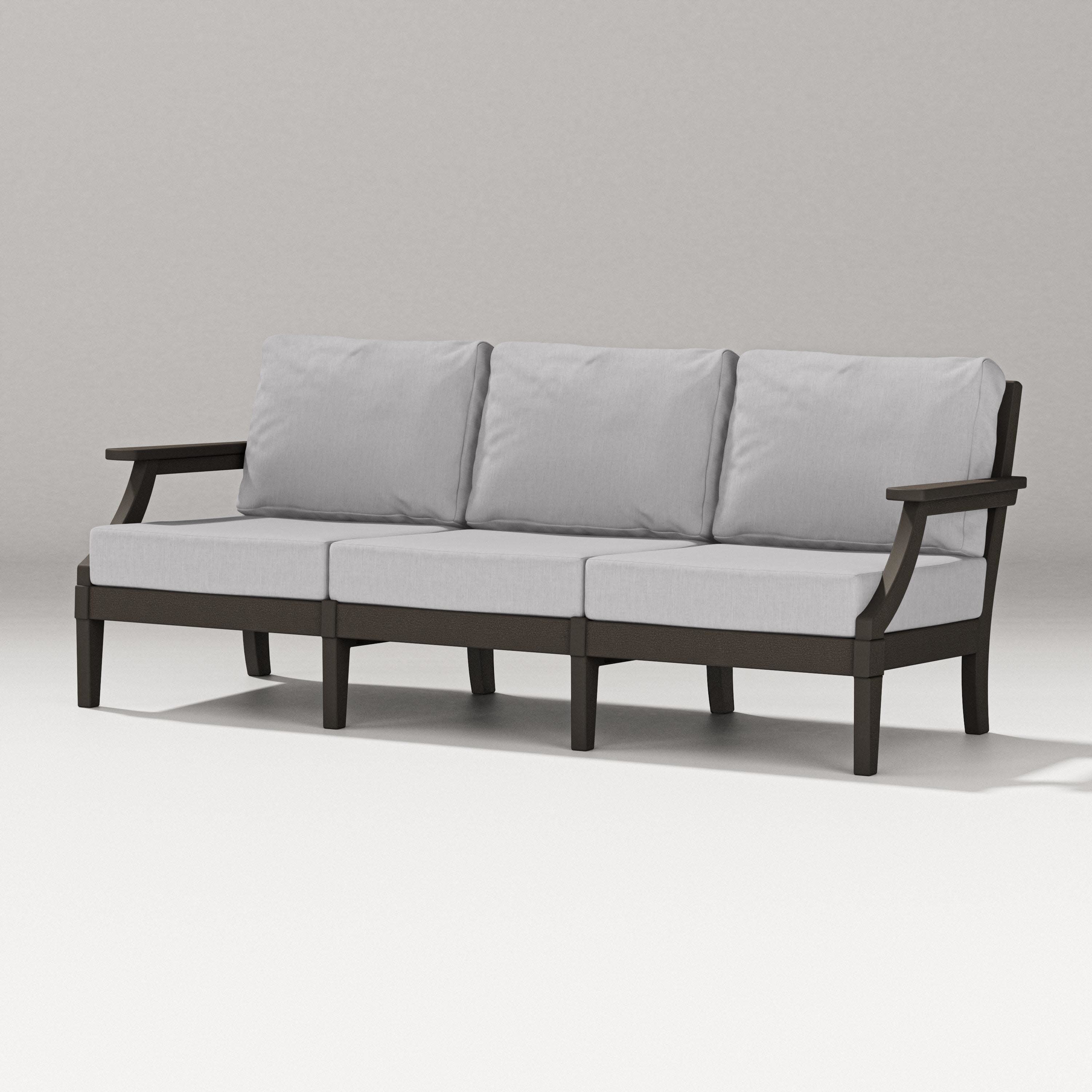 Estate Sofa in Vintage Coffee / Granite