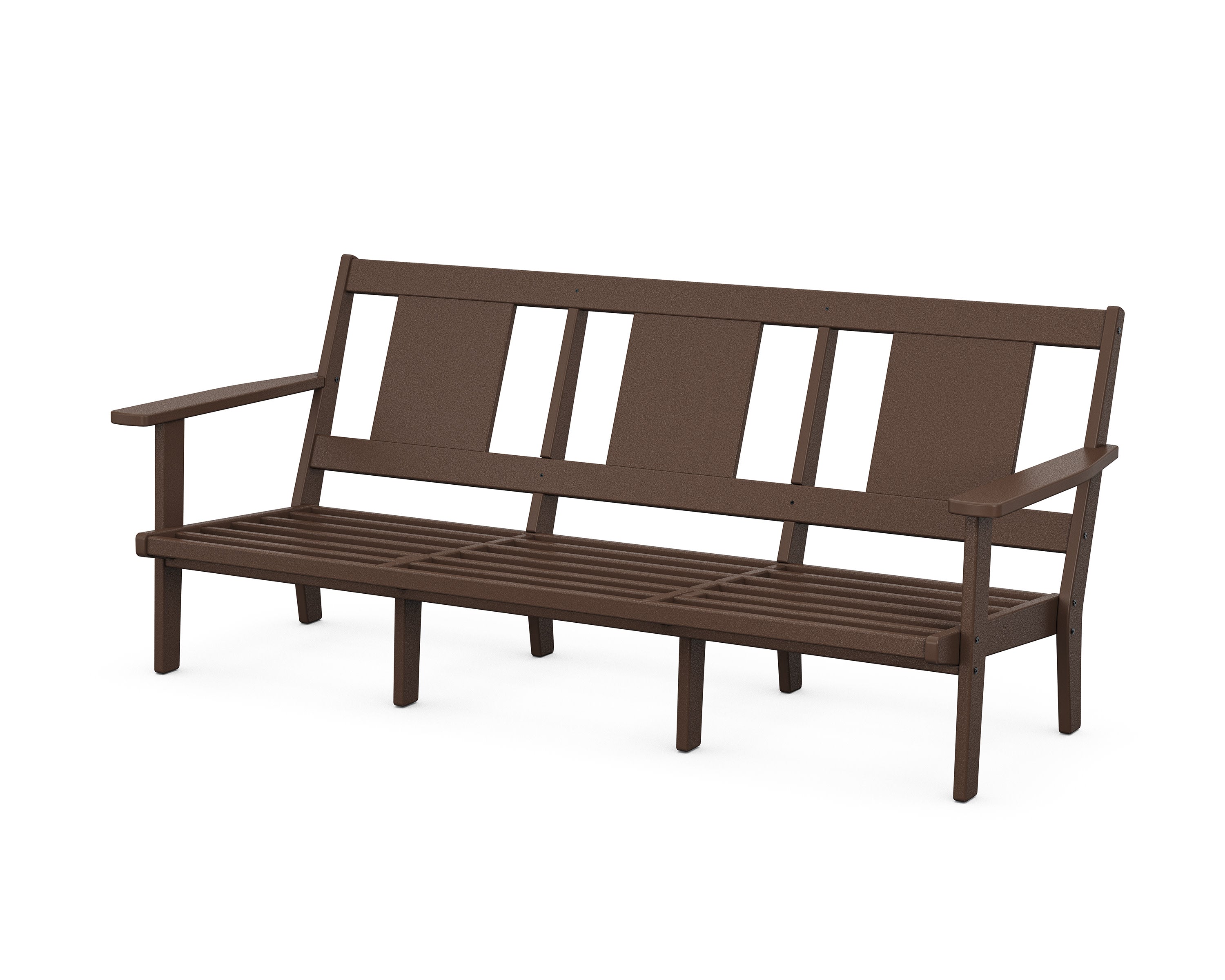 Prairie Deep Seating Sofa Frame in Mahogany