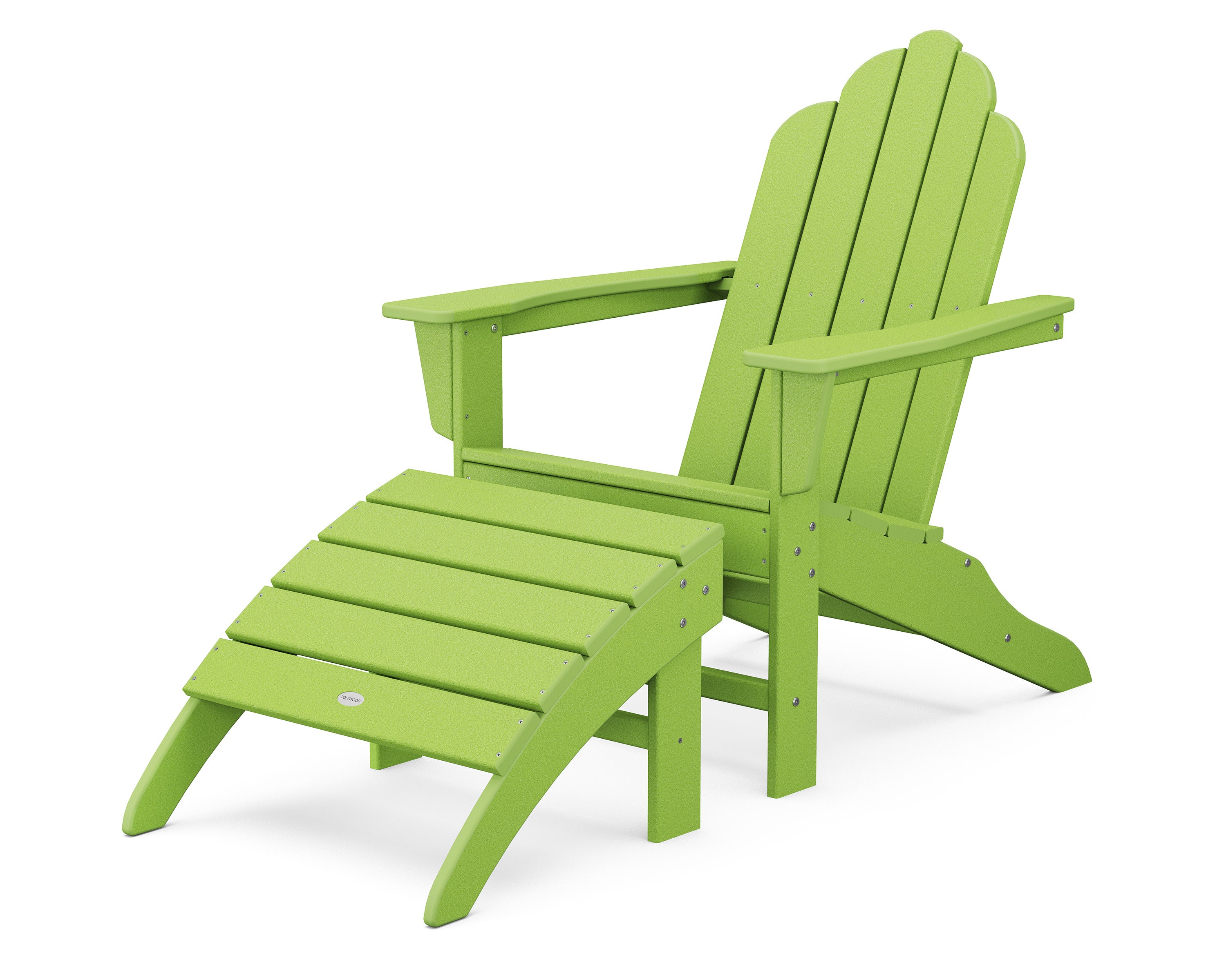 Long Island Adirondack 2-Piece Set in Lime