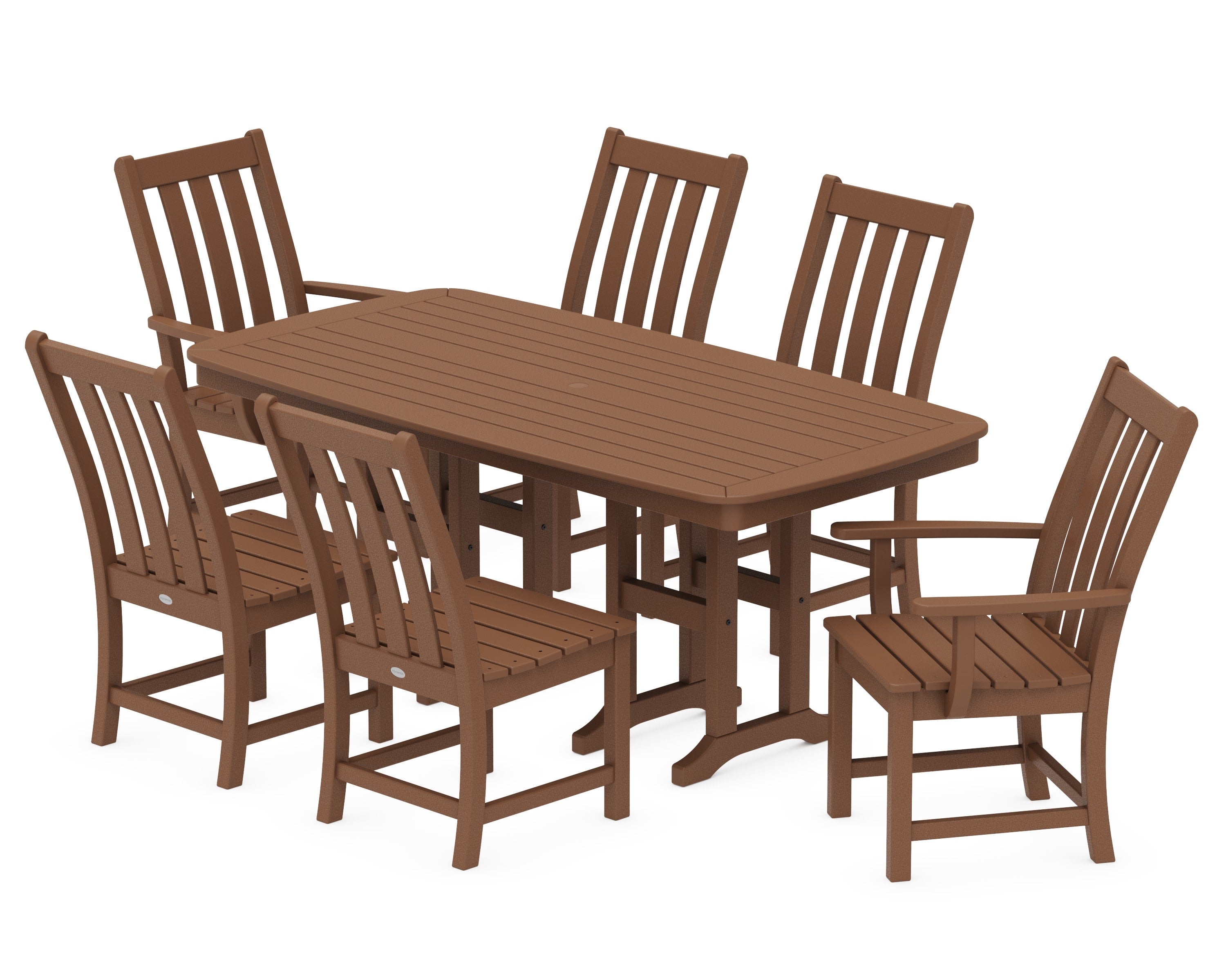 Vineyard 7-Piece Dining Set in Teak