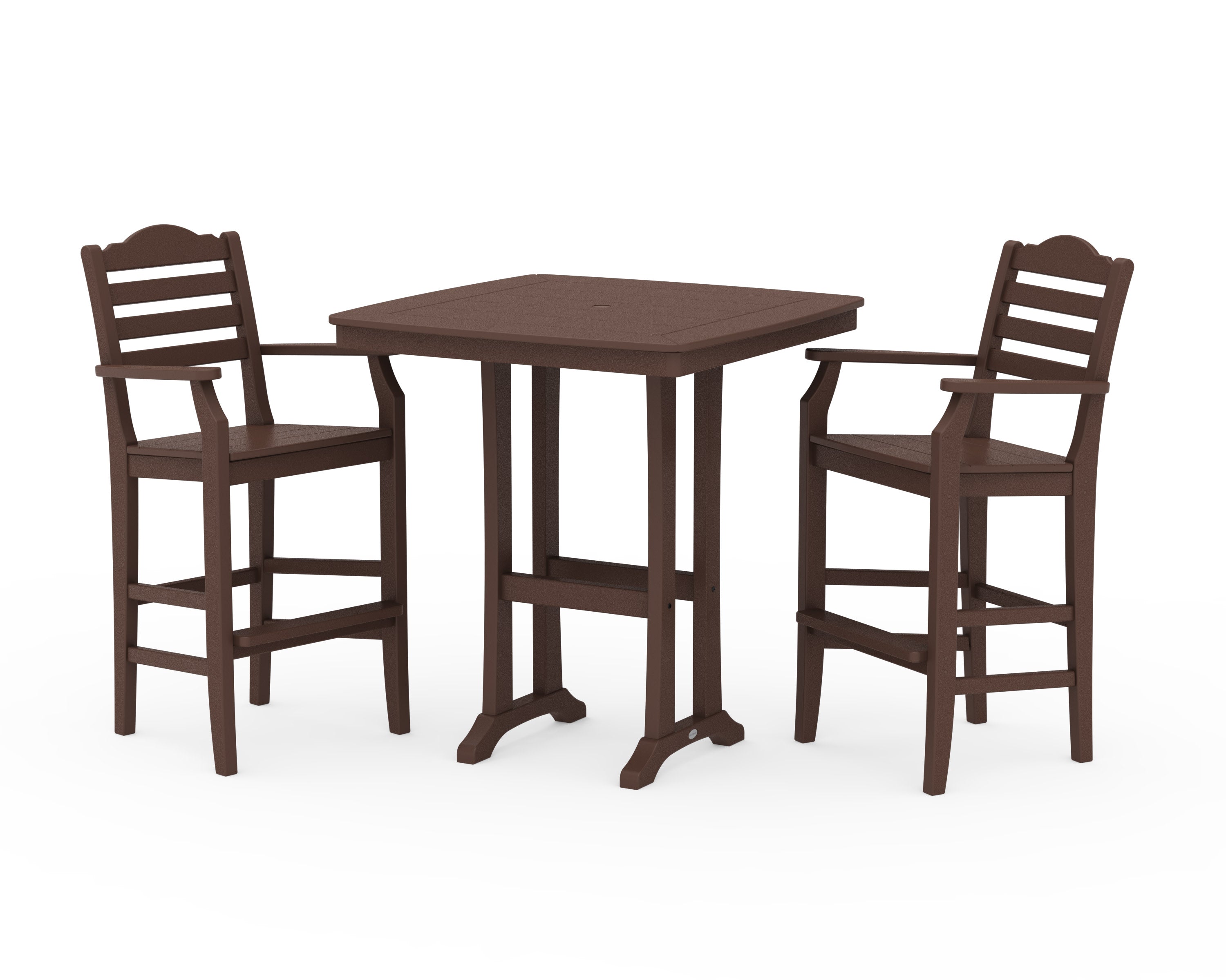 Savannah 3-Piece Bar Set in Mahogany