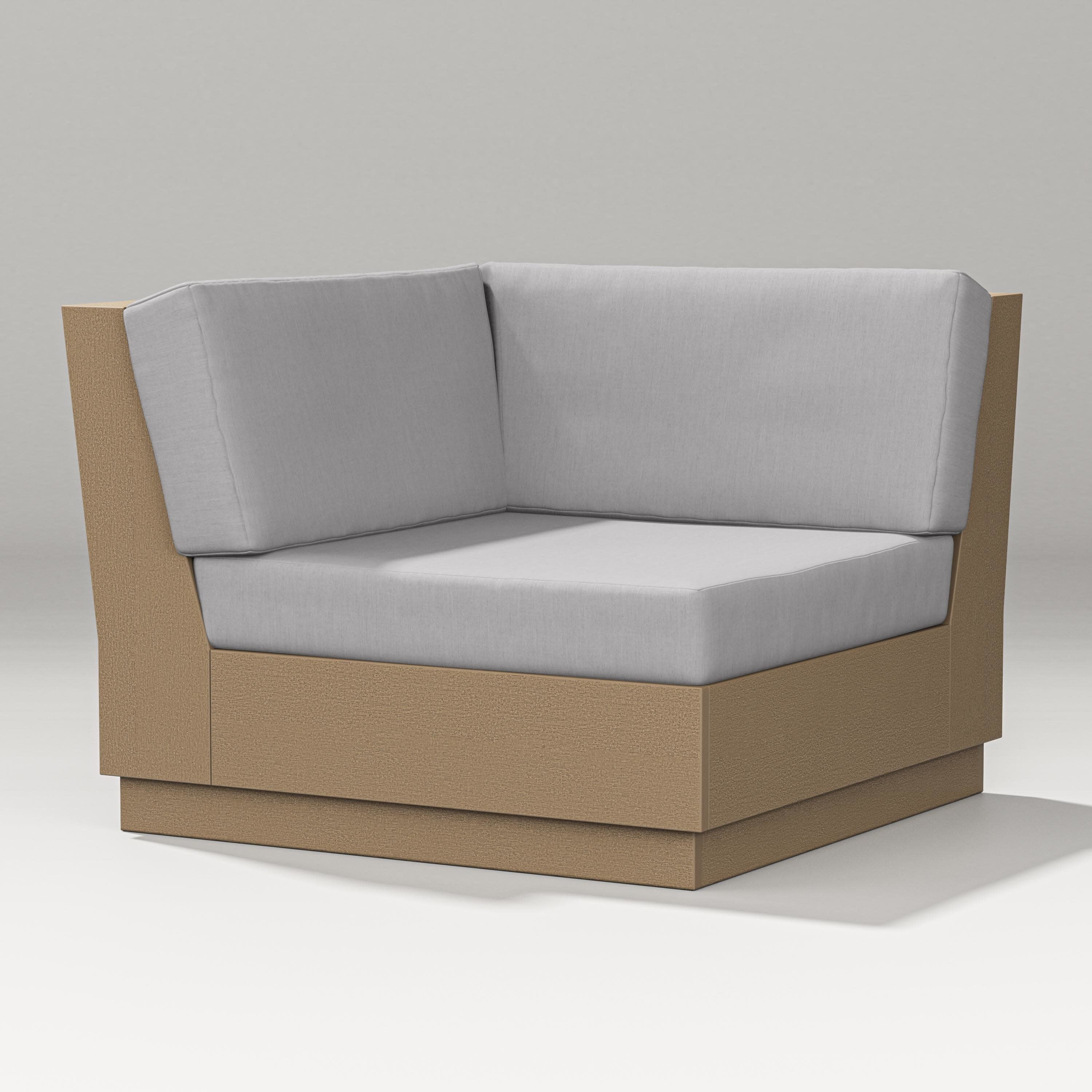 Elevate Modular Corner Chair in Vintage Sahara / Granite