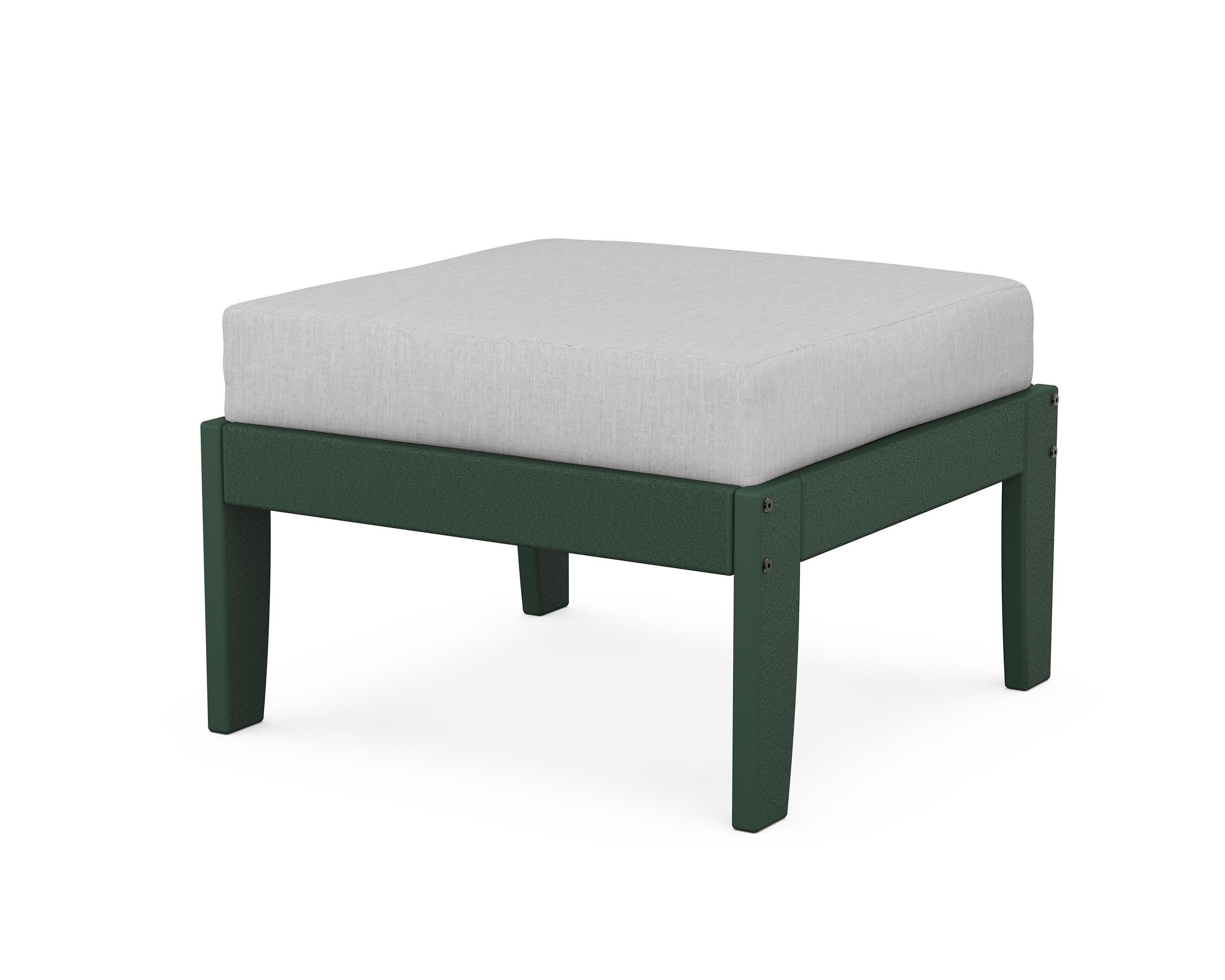 Modular Ottoman - Classic in Green / Granite