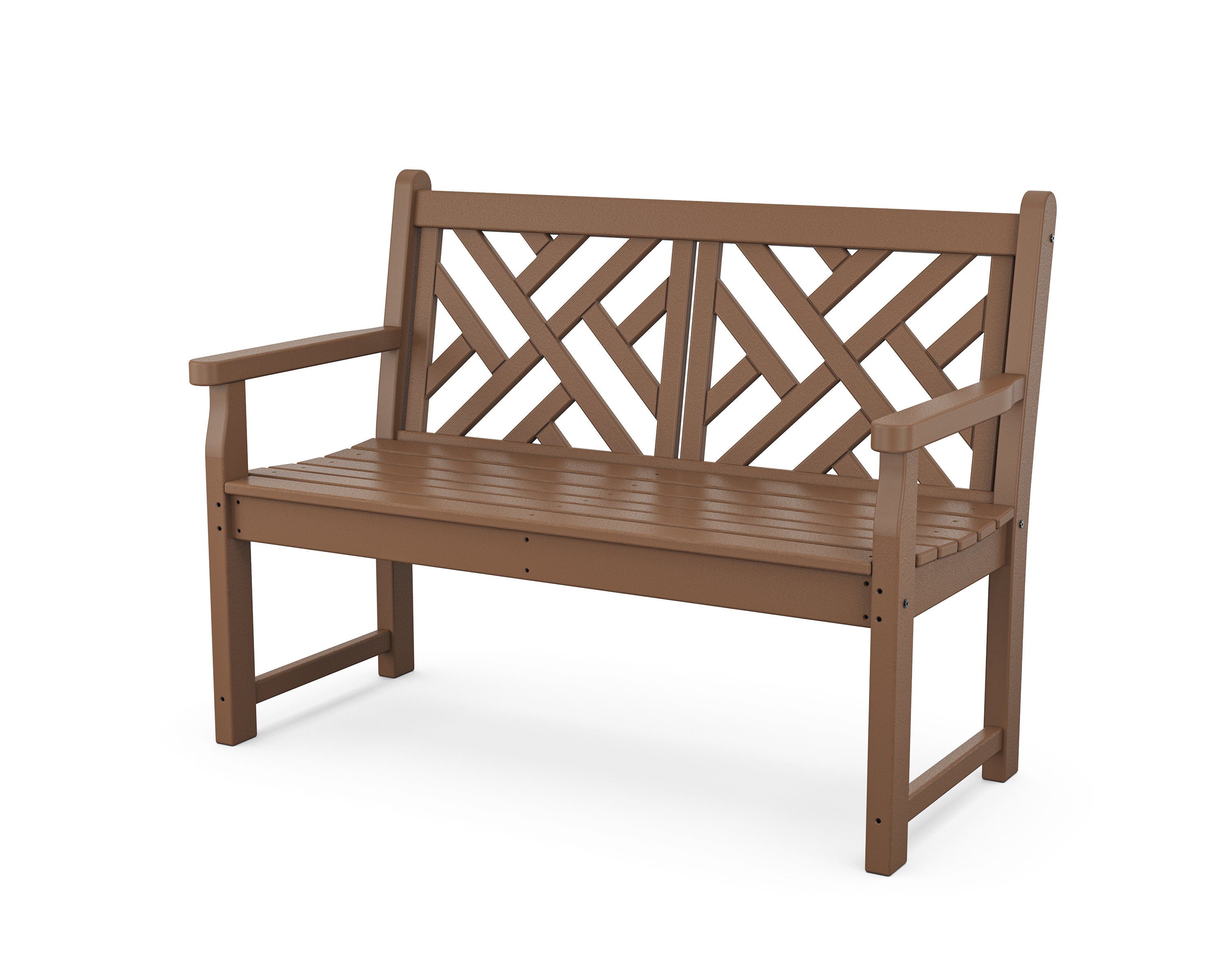 Chippendale 48" Bench in Teak