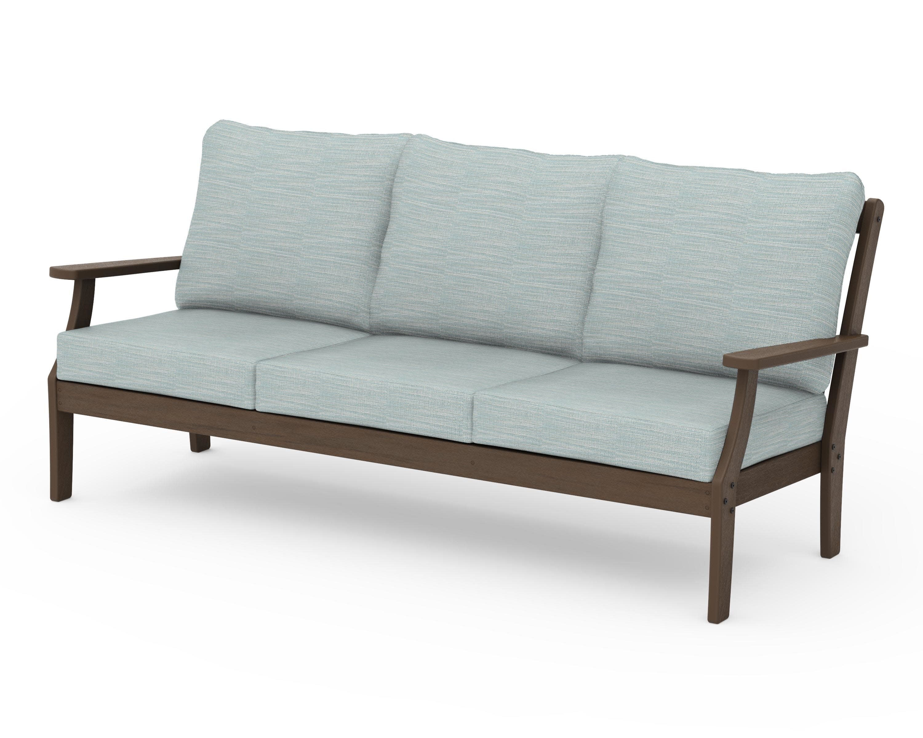 Braxton Deep Seating Sofa in Kona / Soothe Mist