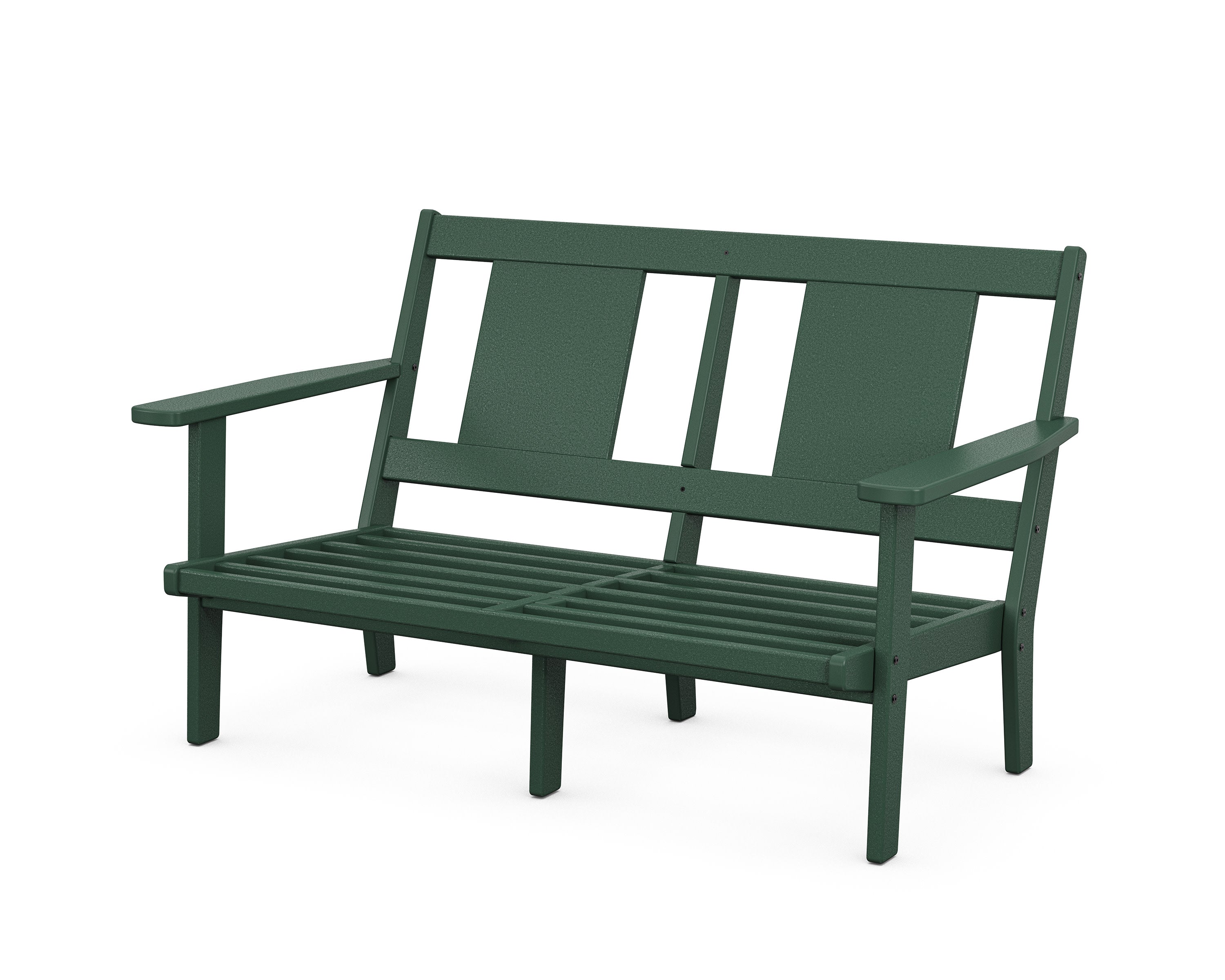 Prairie Deep Seating Loveseat Frame in Green