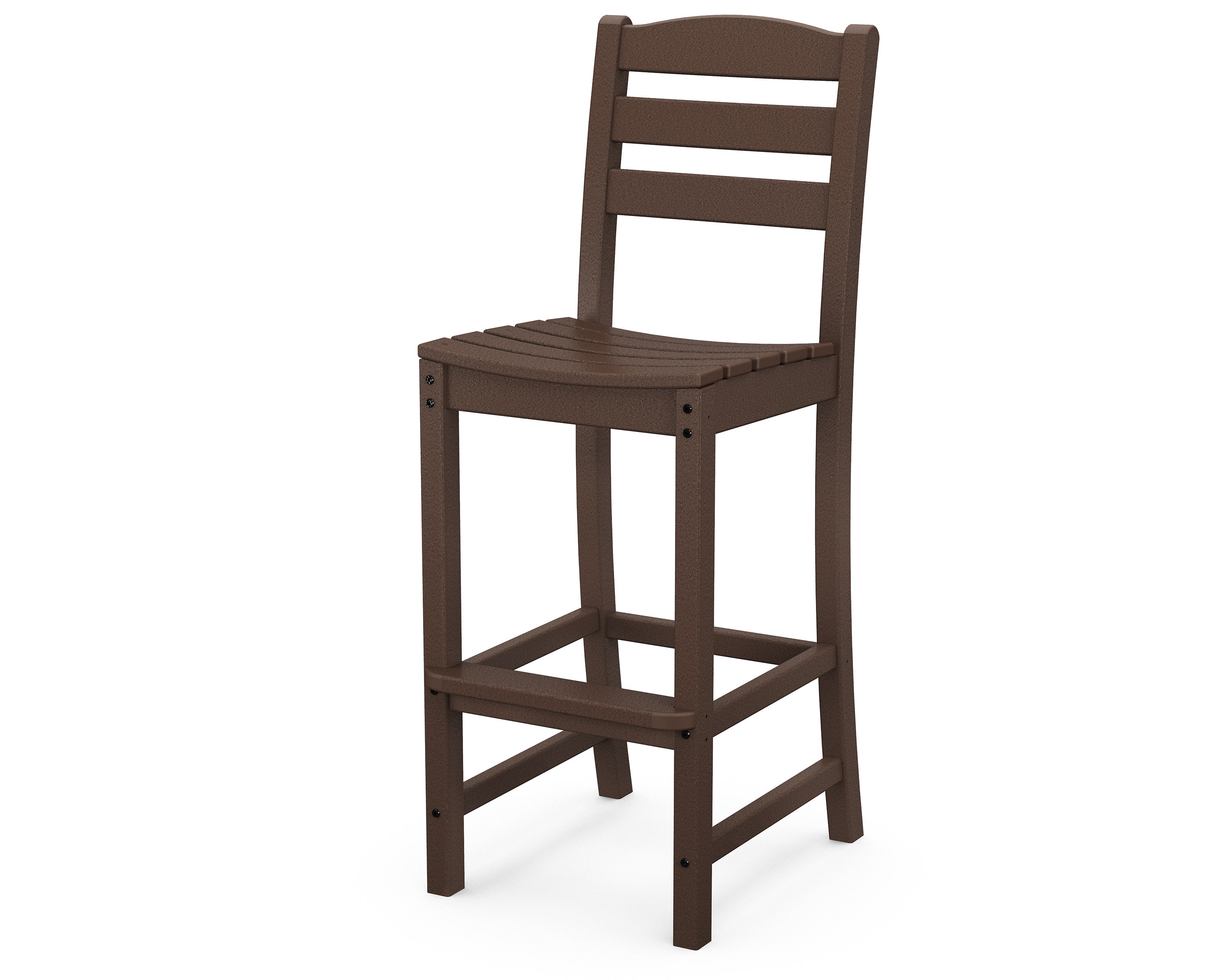 La Casa Caf Bar Side Chair in Mahogany