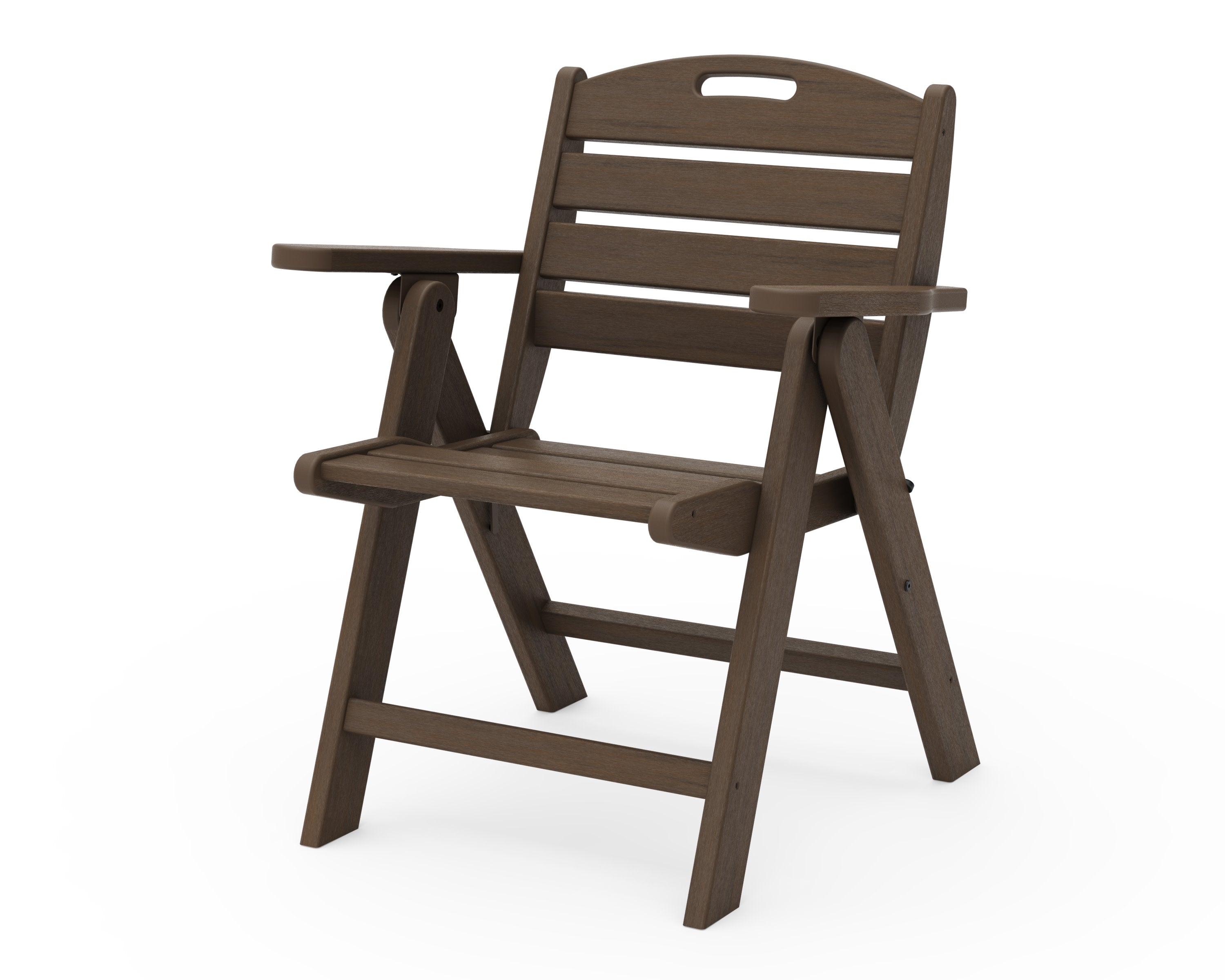 Nautical Folding Lowback Chair in Kona