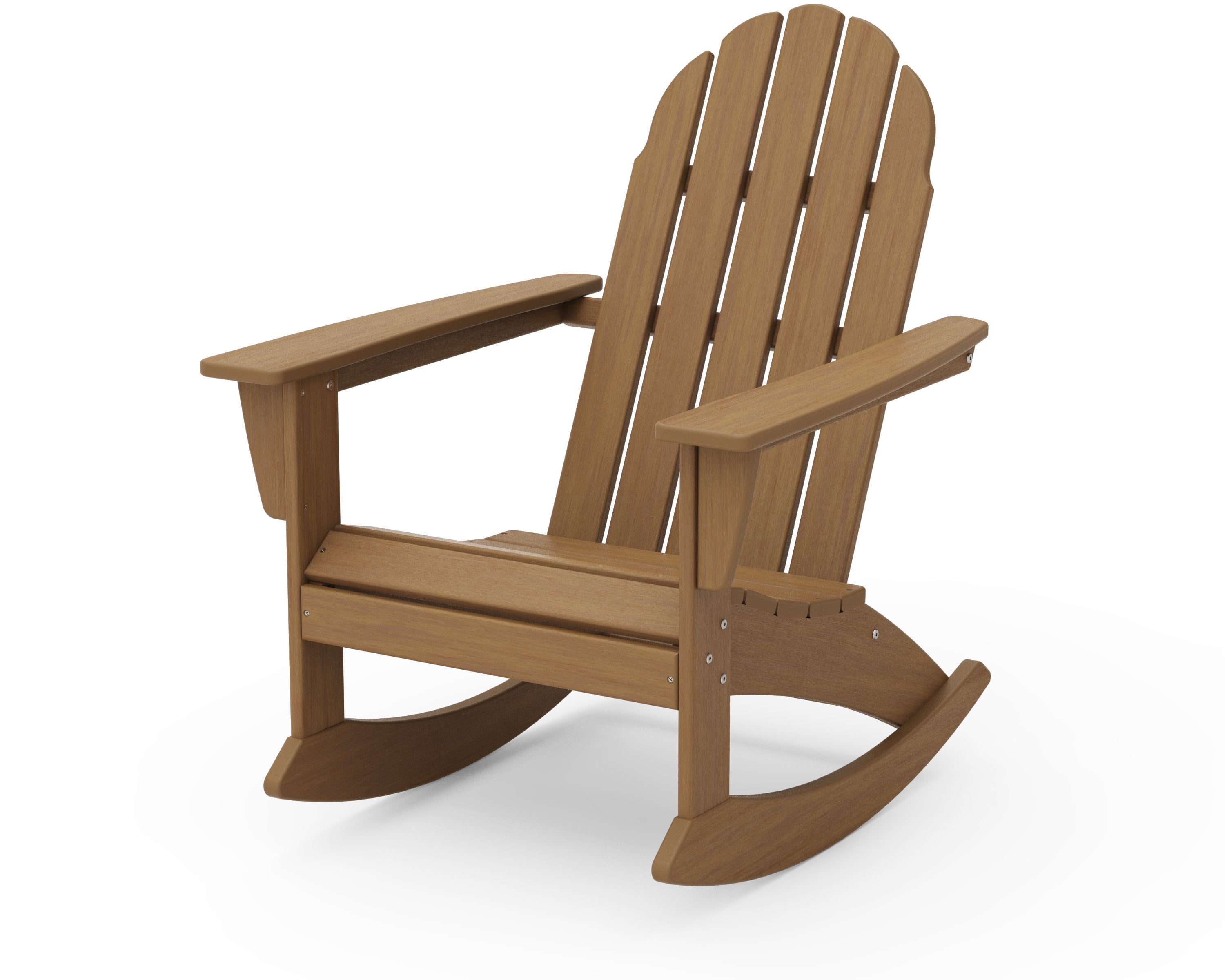 Vineyard Adirondack Rocking Chair in Natural