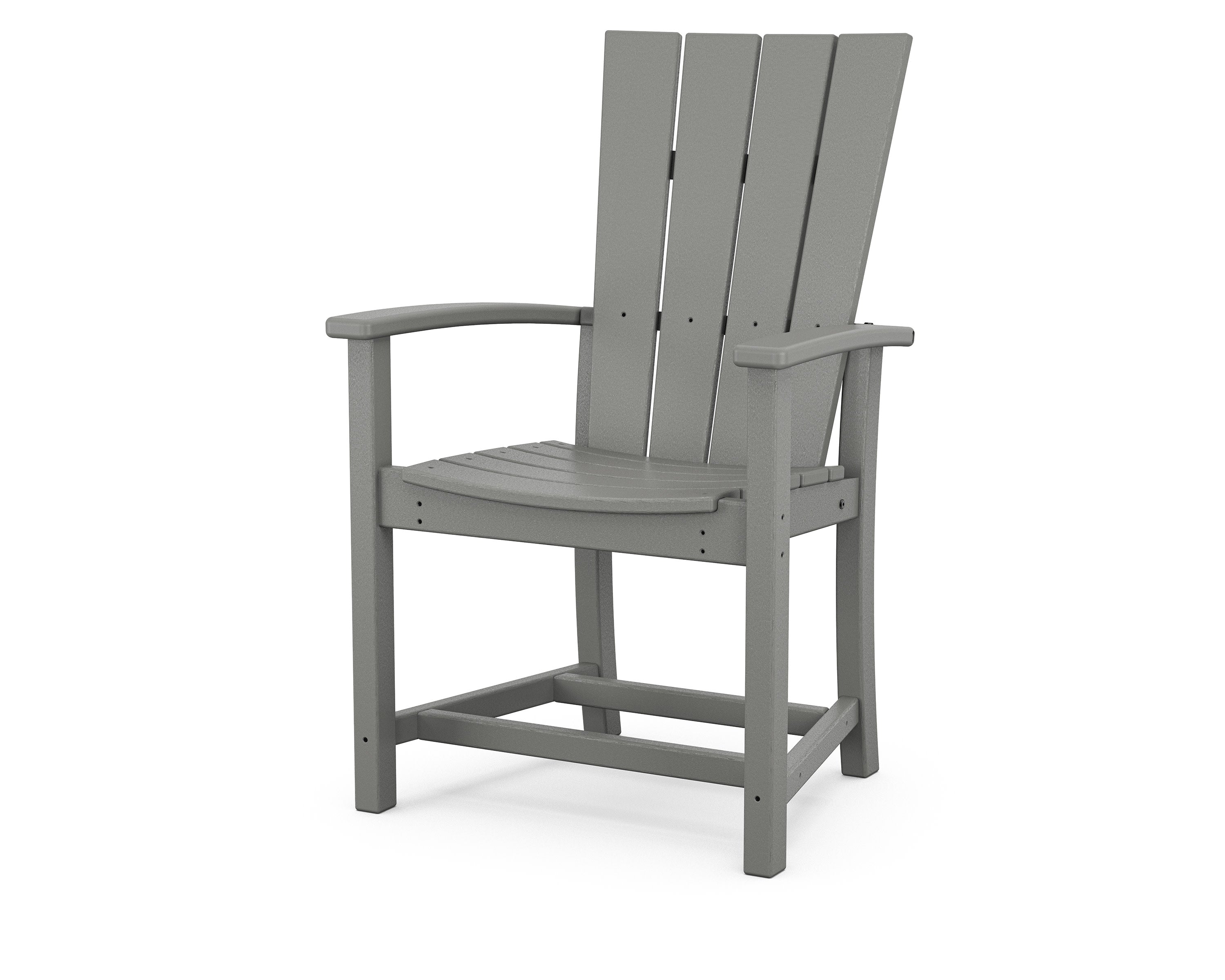 Quattro Adirondack Dining Chair in Slate Grey