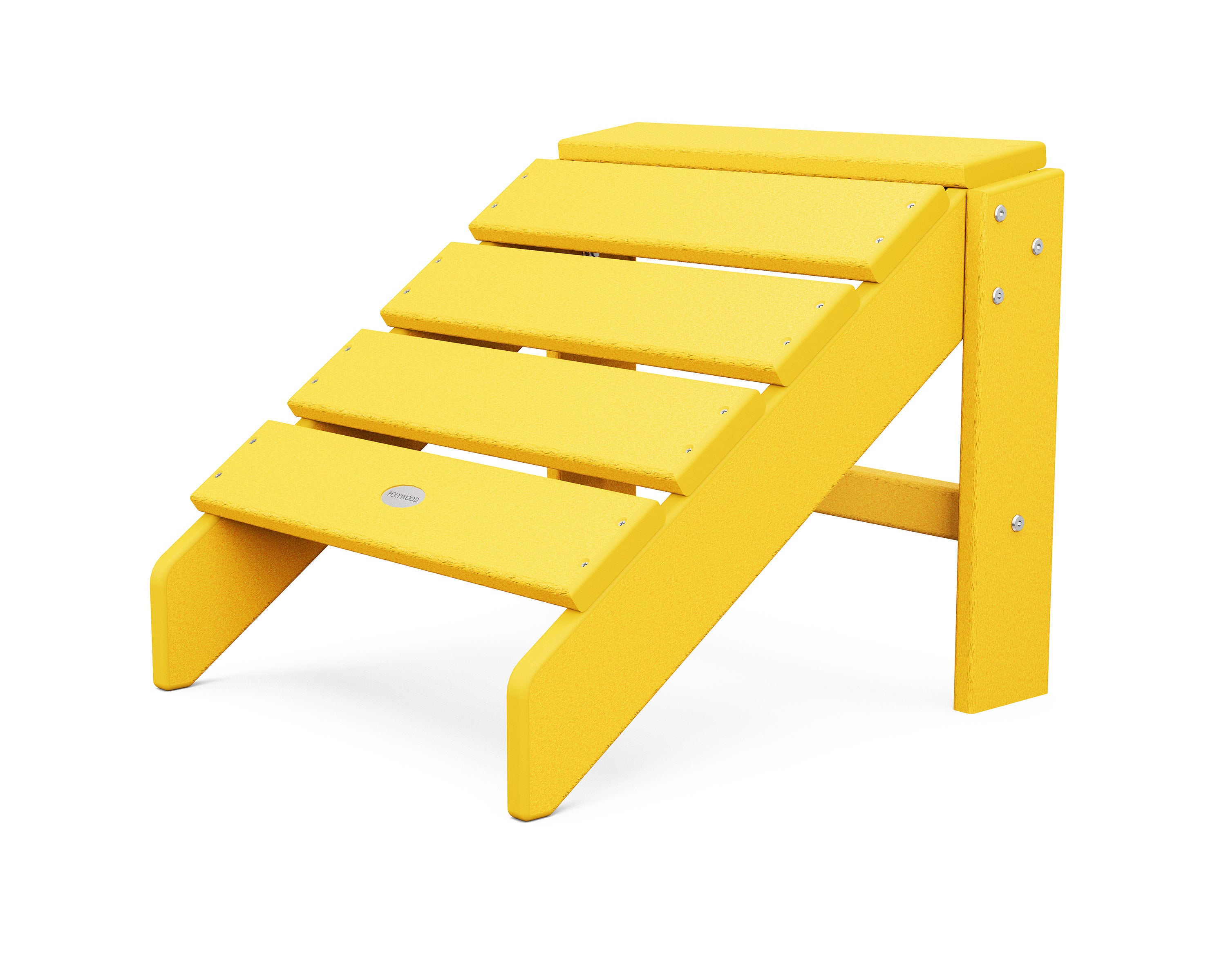 South Beach Ottoman in Lemon