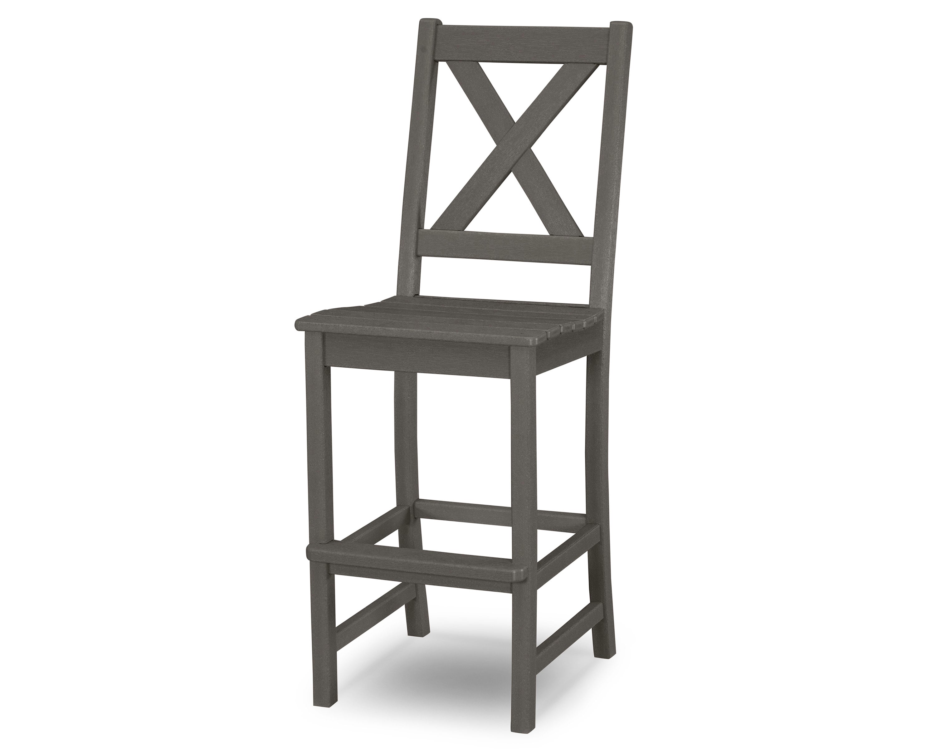 Braxton Bar Side Chair in Vintage Coffee
