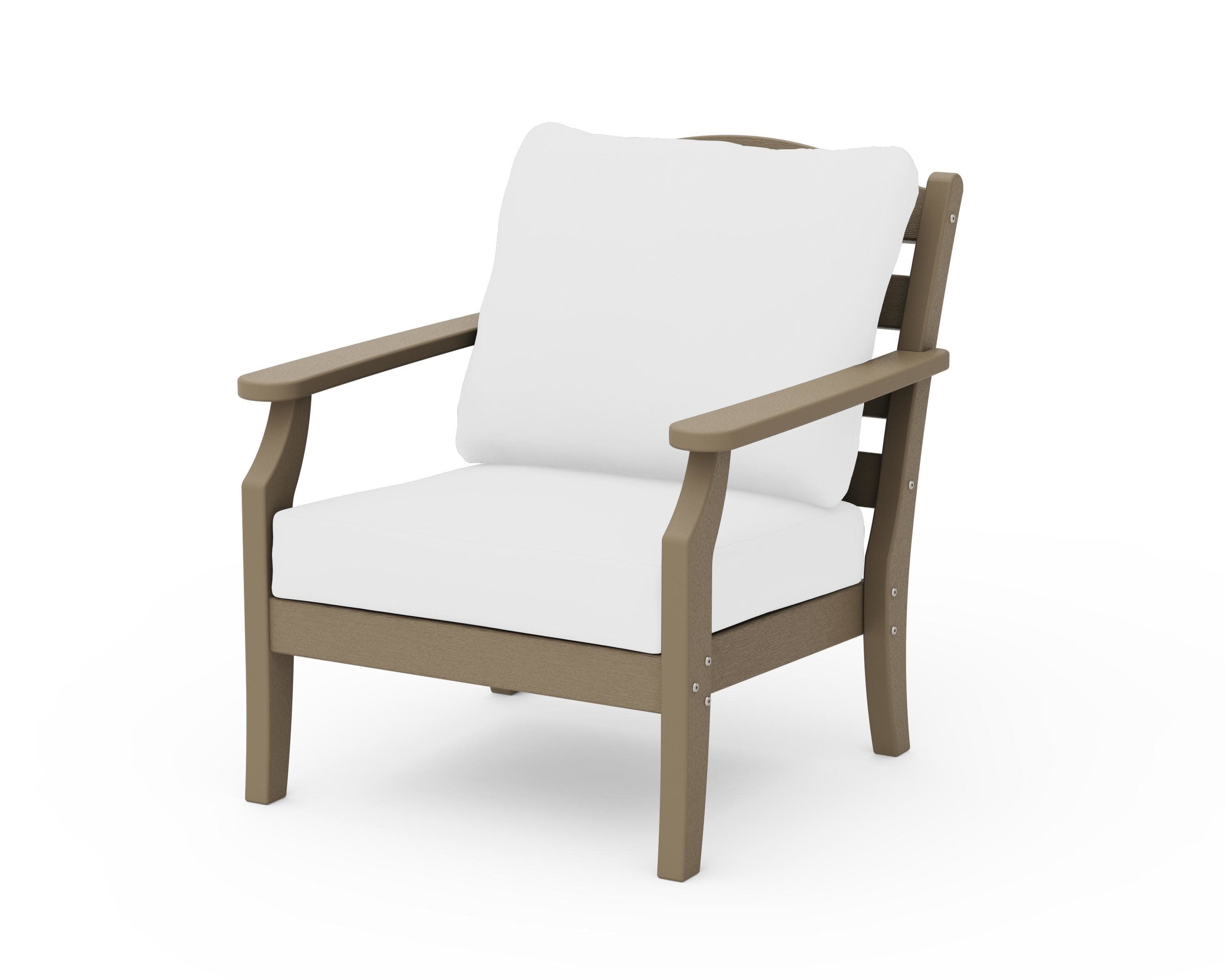 Savannah Deep Seating Chair in Vintage Sahara / Natural