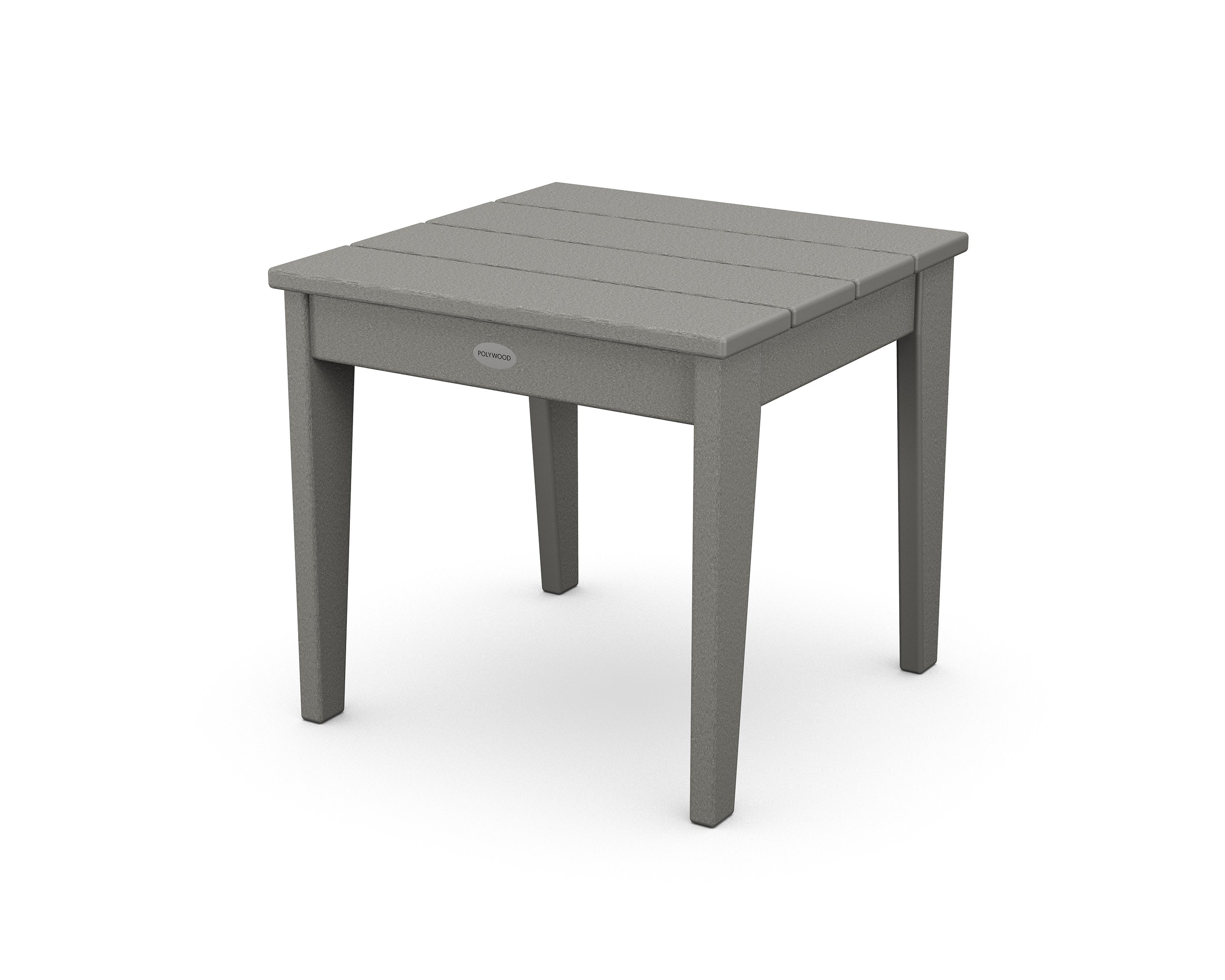 Newport 18" Side Table in Slate Grey
