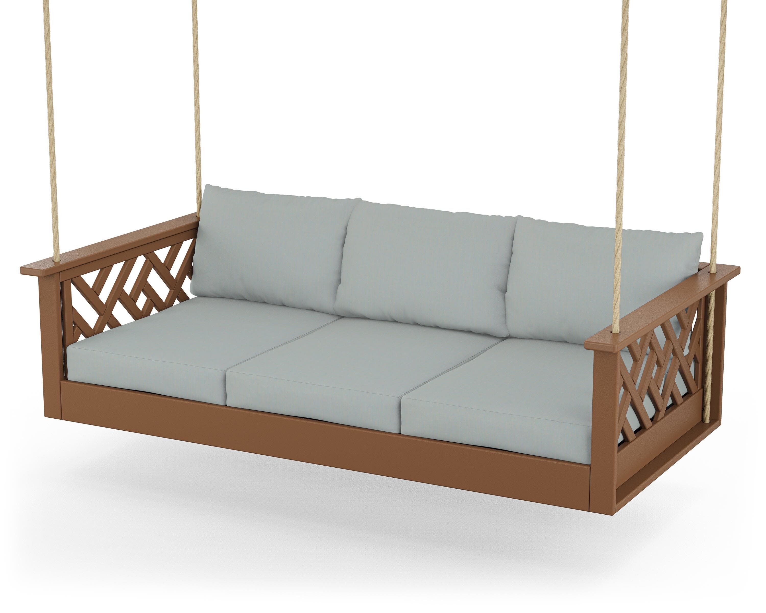 Chippendale Daybed Swing in Teak / Spa