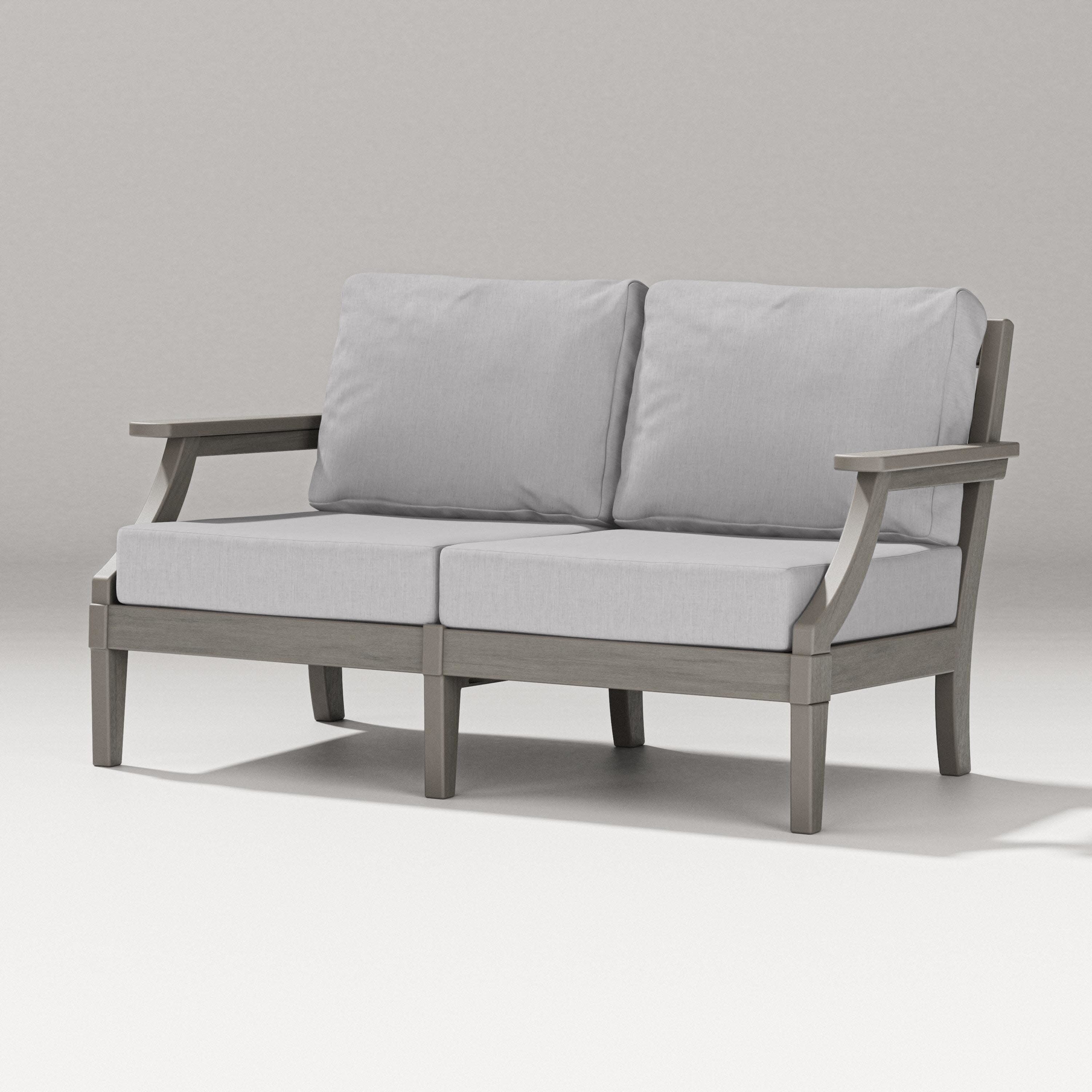 Estate Loveseat in Driftwood / Granite