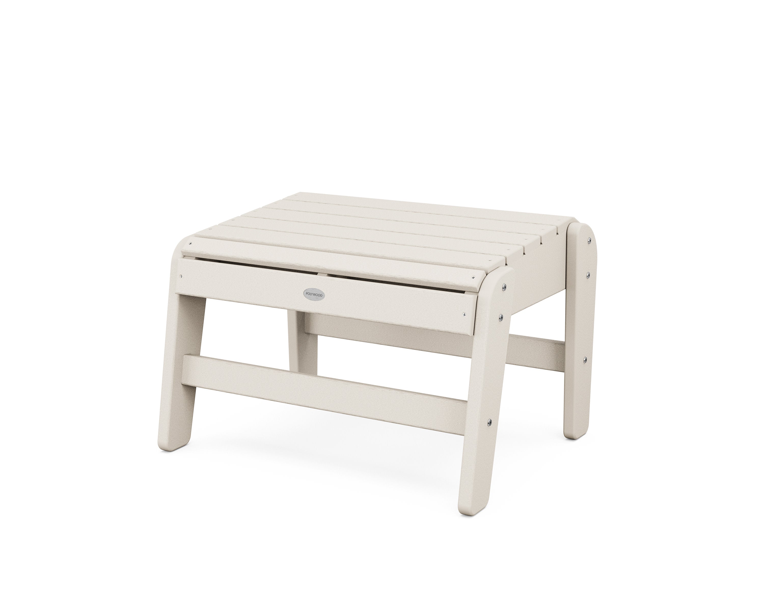 Grand Upright Adirondack Ottoman in Sand