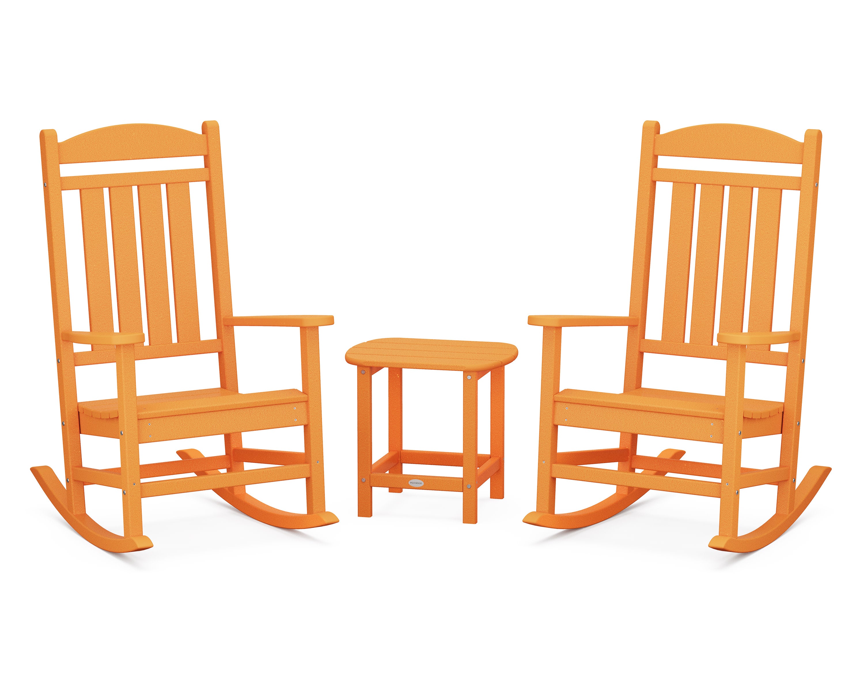Presidential Rocker 3-Piece Set in Tangerine