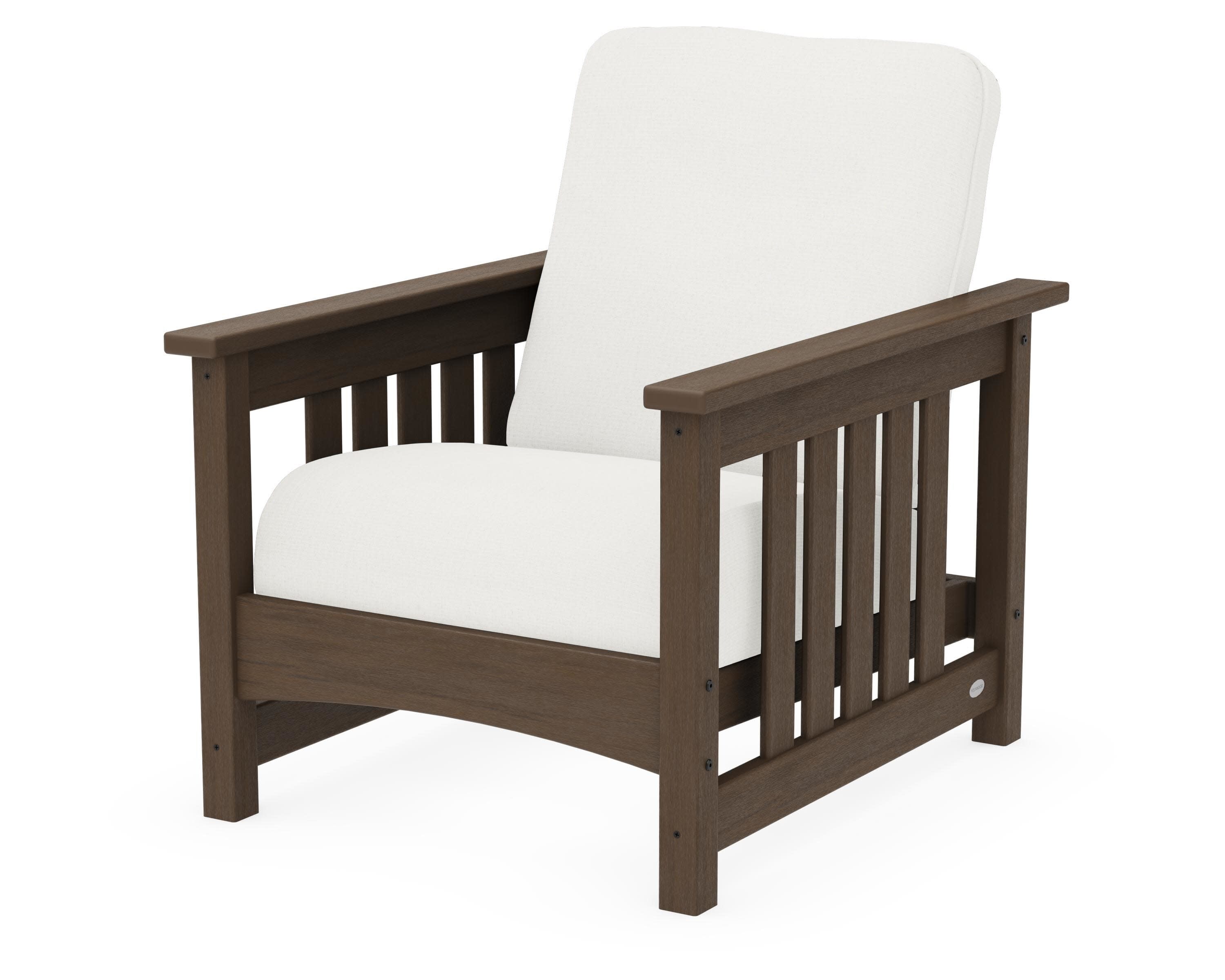 Club Mission Chair in Kona / Natural Linen
